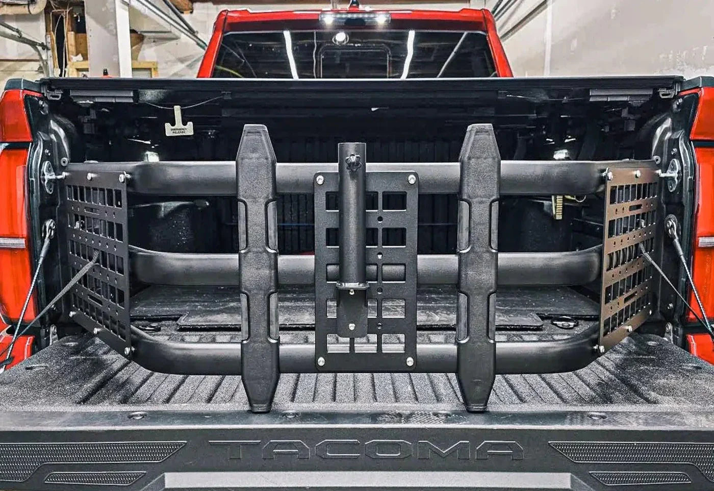 TRUMGETA Toyota Tacoma Bed Extender for 2005-2025 Models with Molle Panel - Extend Cargo Space for Camping, Bikes & Furniture