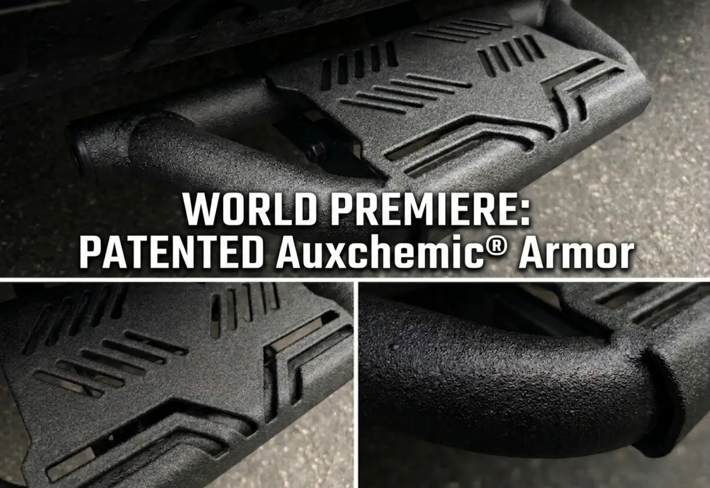 World Premiere: Patented Auxchemic® Armor — The New Gold Standard in Truck Protection