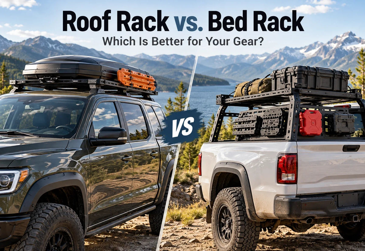 Truck Roof Rack vs. Bed Rack: Which Is Better for Your Gear?