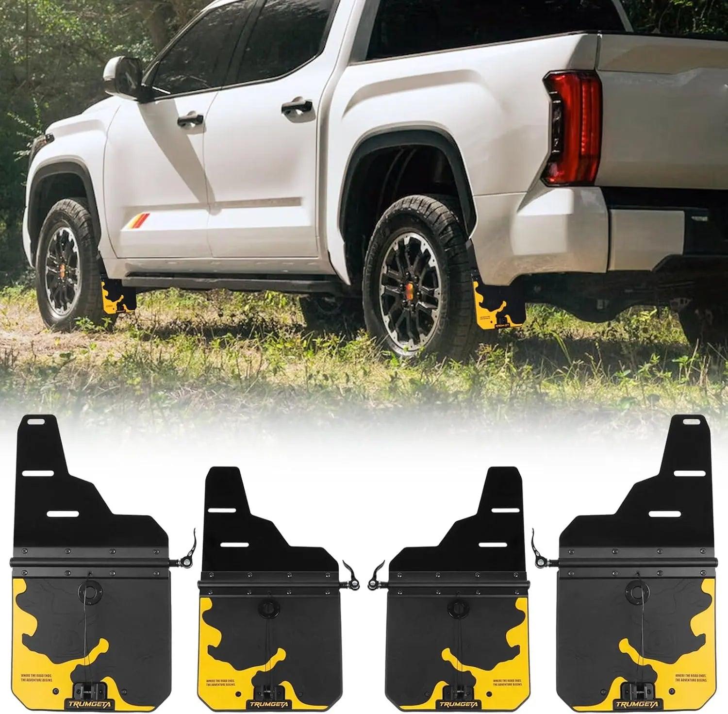 4PCS Upgraded Truck Mud Flaps for Toyota Tundra 2022-2025-1