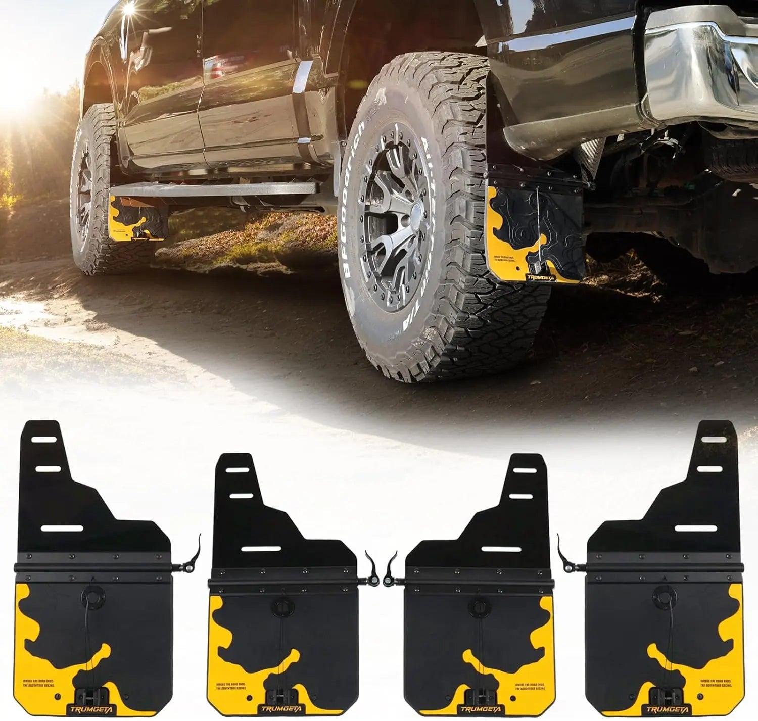 4PCS Upgraded Truck Mud Flaps for Dodge Ram 1500 2500 3500-1