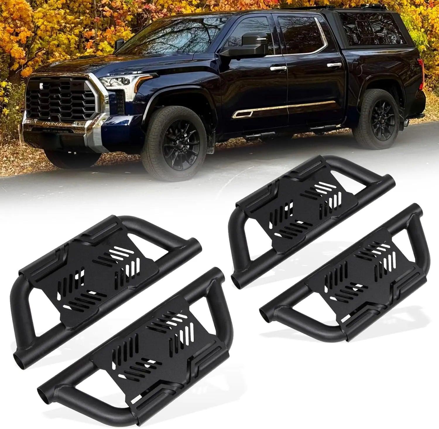 TRUMGETA 4PCS EZ Side Steps for 2022-2025 Toyota Tundra CREWMAX CAB