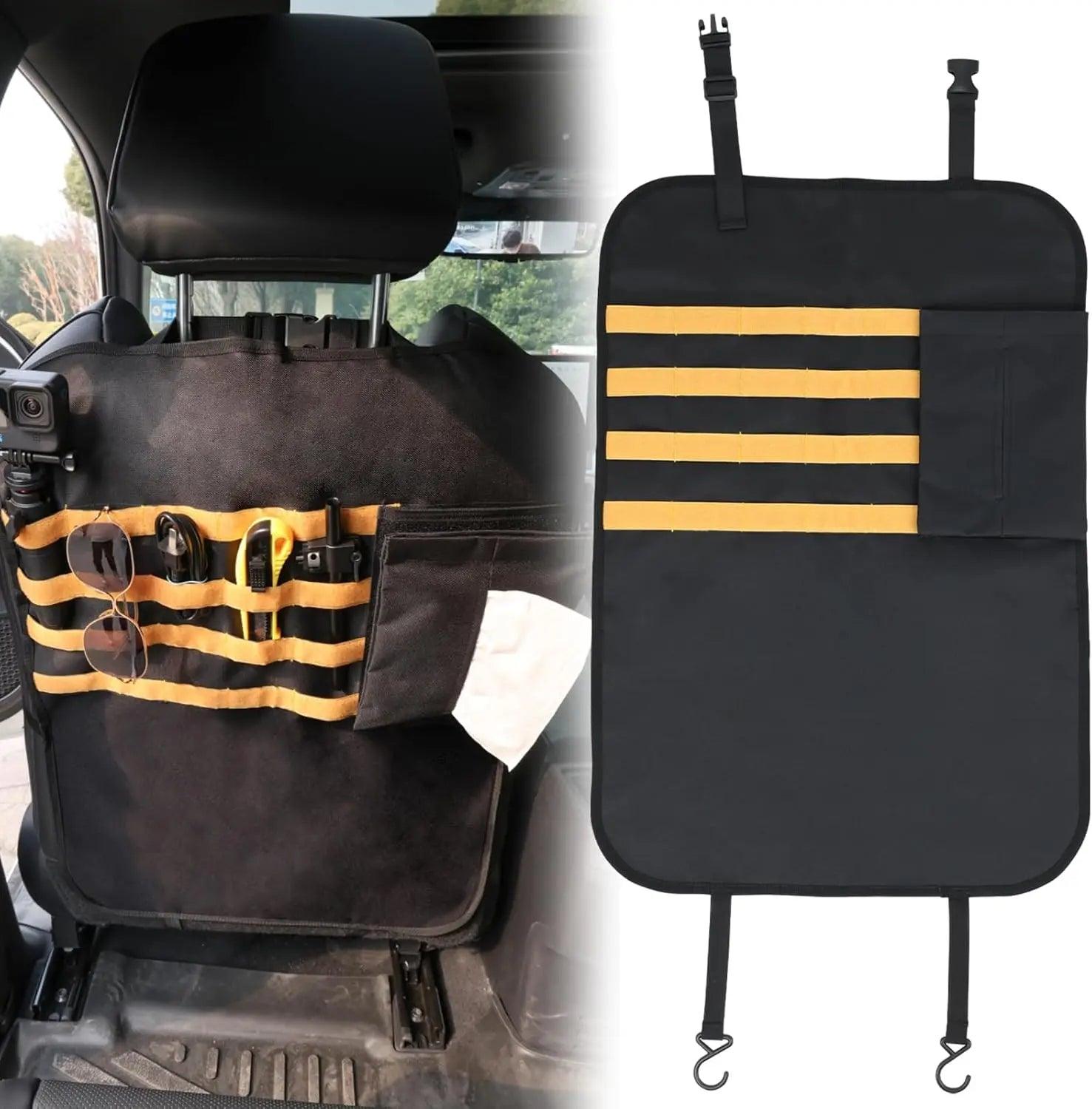 Universal Seat Back Protector with Storage Organizer-8