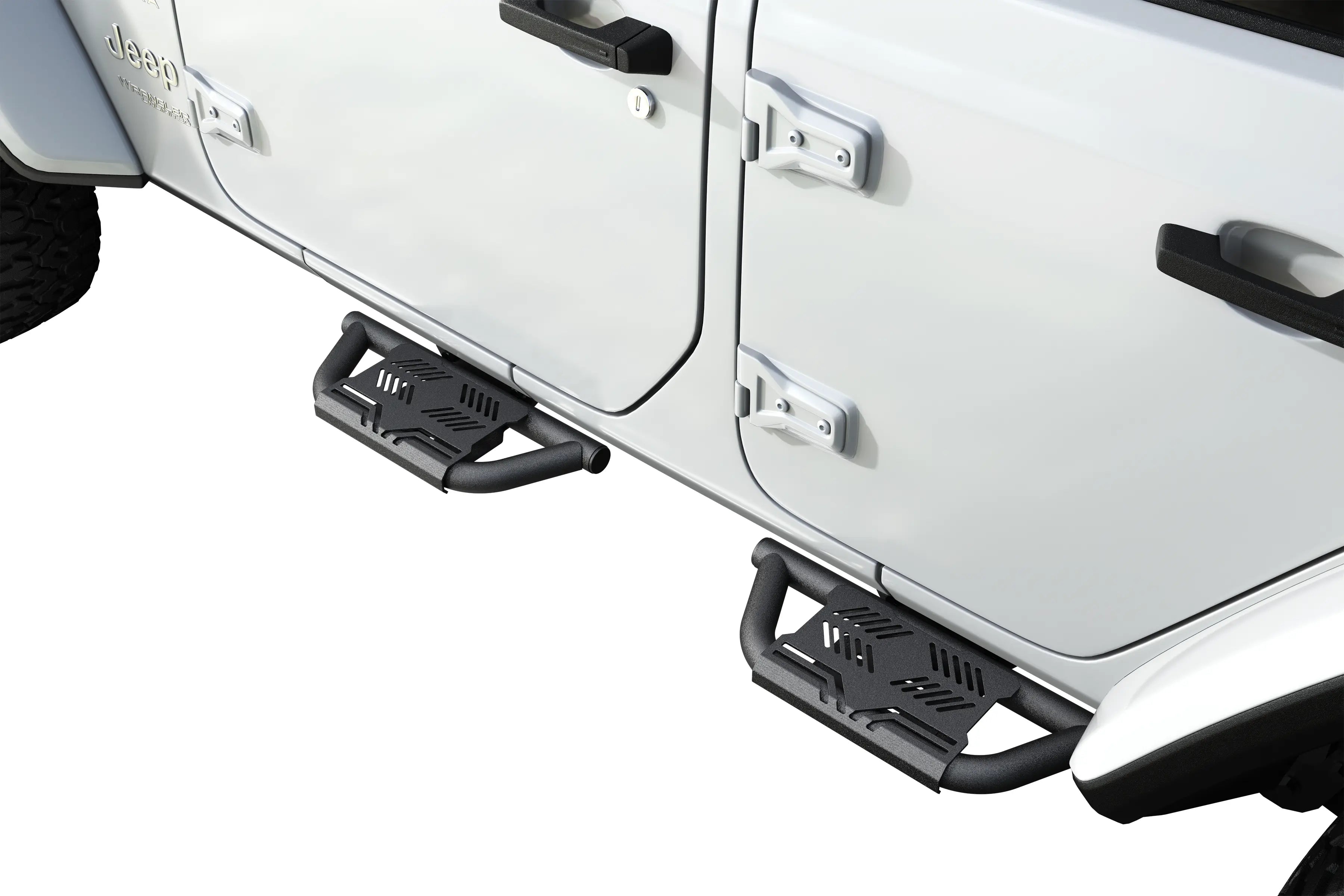Trumgeta Auxchemic® Side Steps for 2018-2026 Jeep Wrangler JL -1