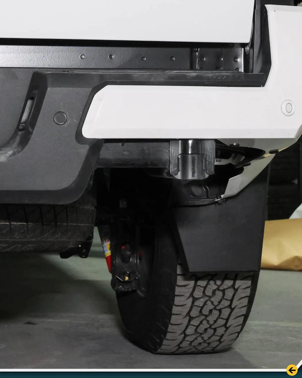 2 Pcs Rear Bumper Crossmember End Caps for 2024 2025 Toyota Tacoma - TRUMGETA