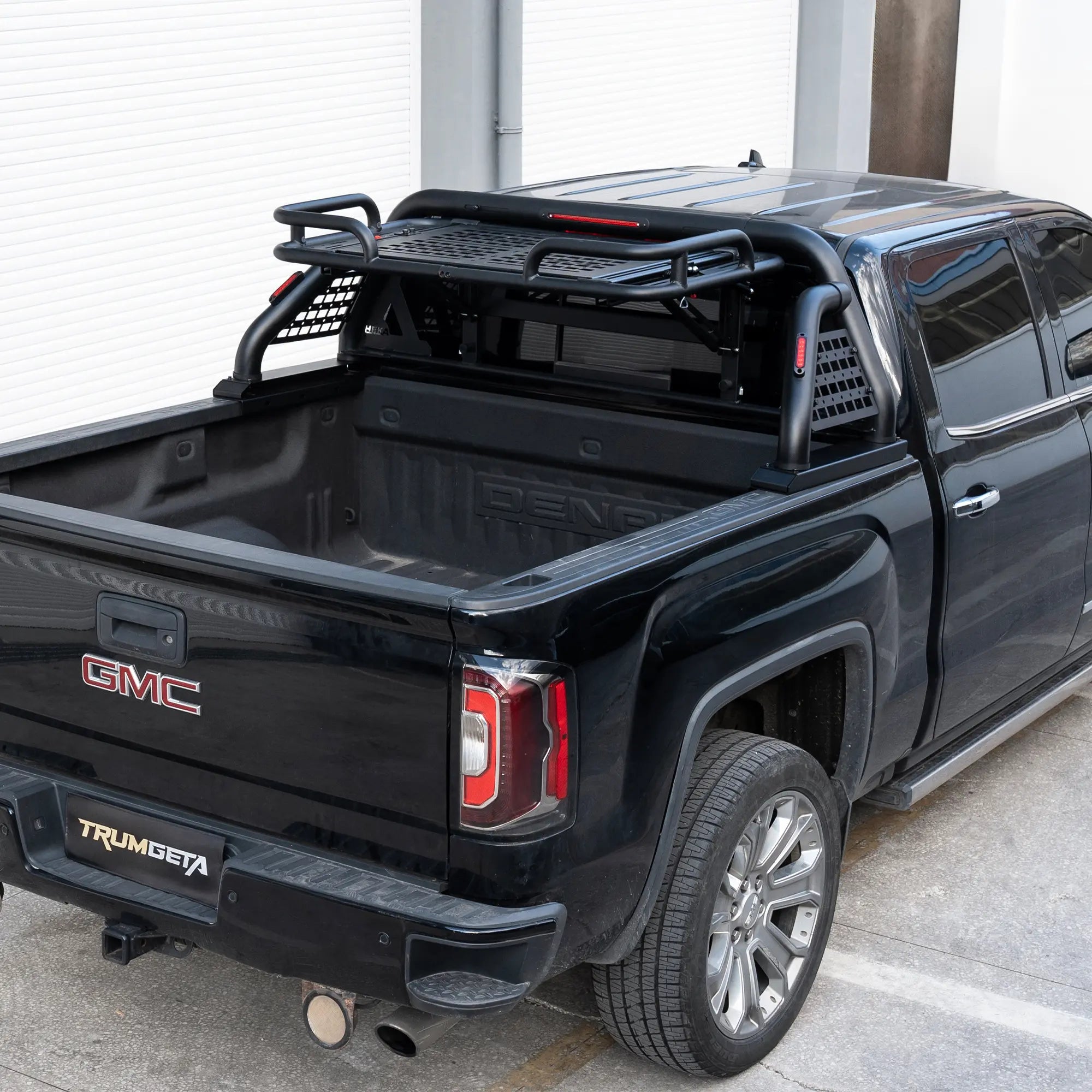 Molle Chase Rack with Flip Cargo Deck for Overlanding and Work Use Fit for F150 Tacoma Silverado-1