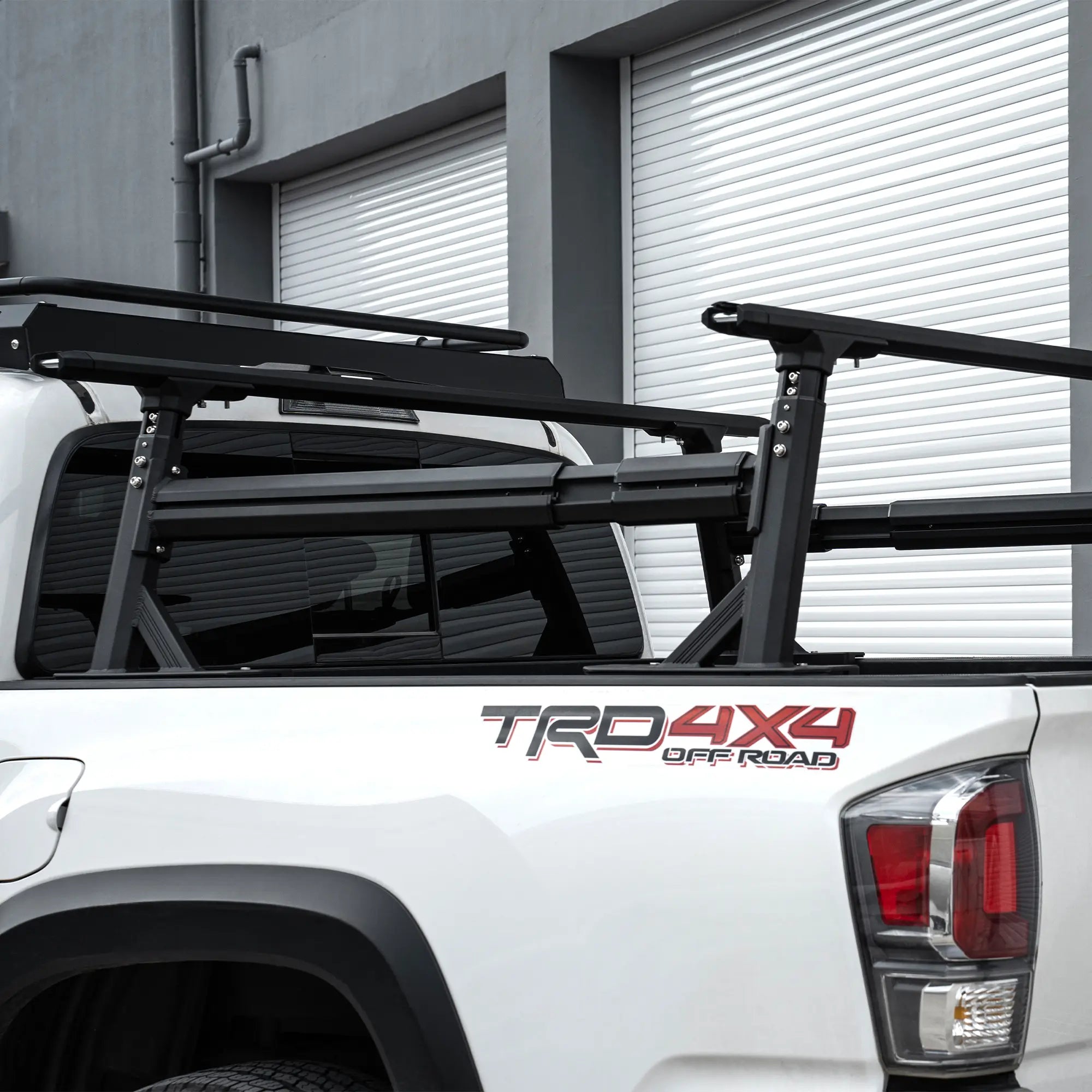 Heavy Duty 800LB Adjustable Bed Rack for Trucks with inner rails-2