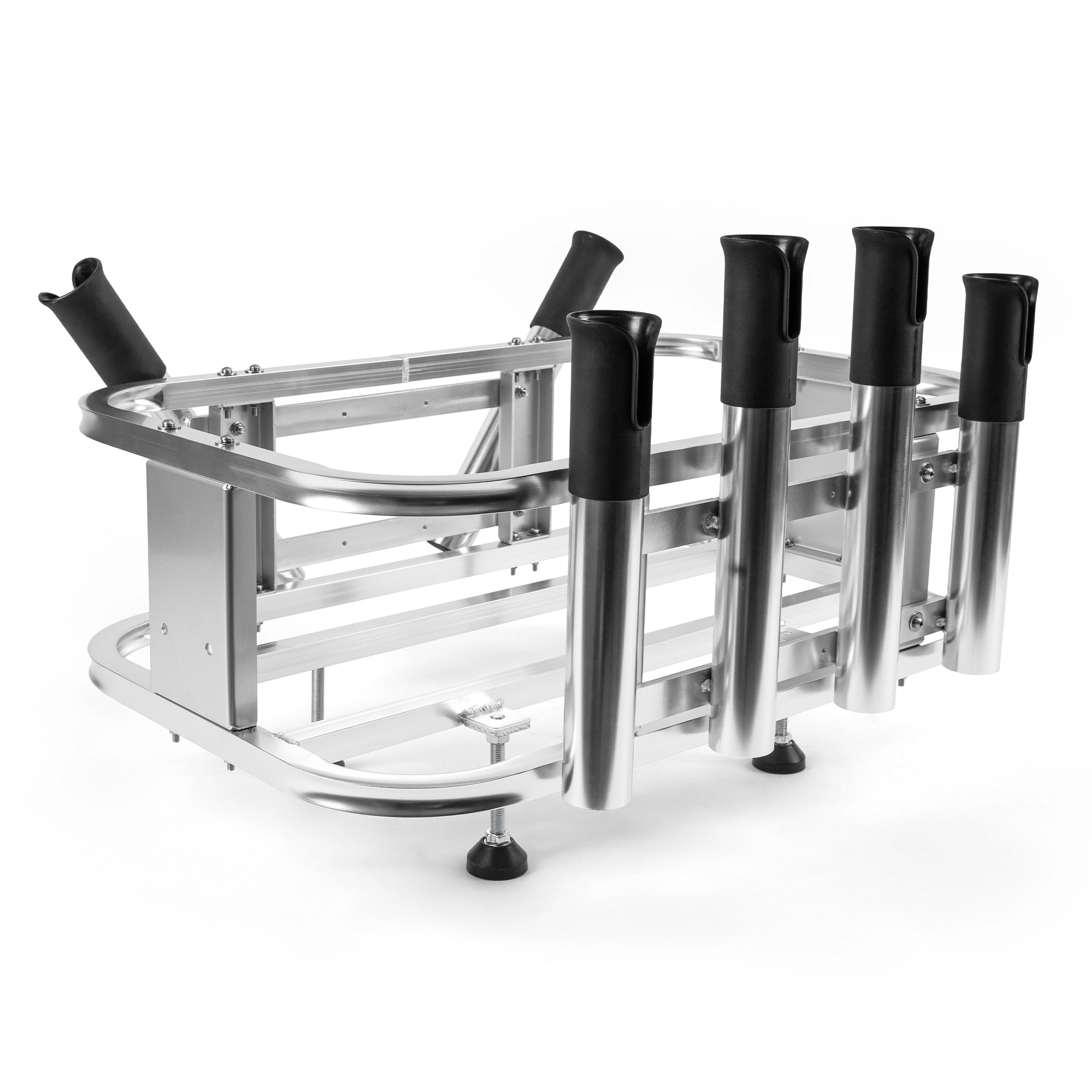 Universal Jet Ski Cooler Rack with Rod Holders-14