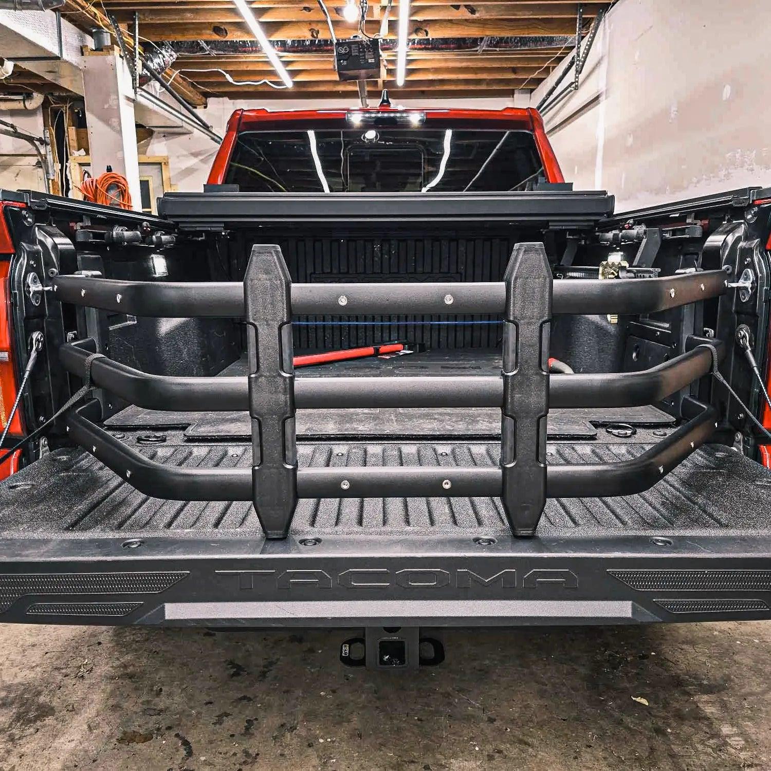 Toyota Tacoma Bed Extender (2005-2025) - Double Your Cargo Space for Camping, Bikes & Furniture - TRUMGETA
