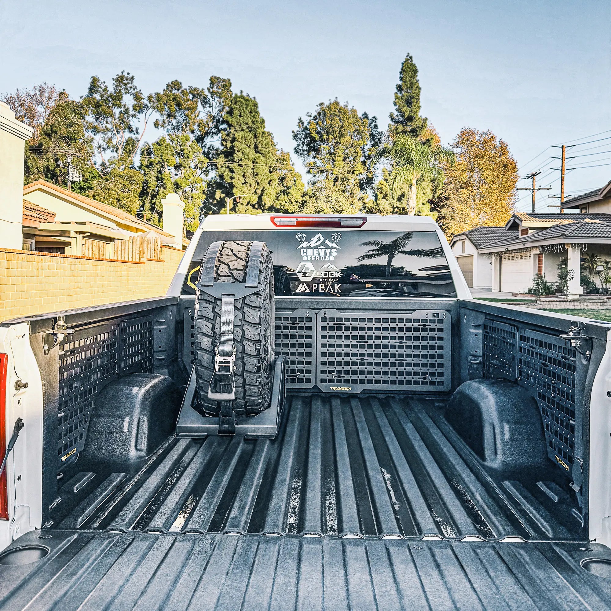 Front Bed MOLLE Panel Fit for 2019+ Chevy Silverado-3