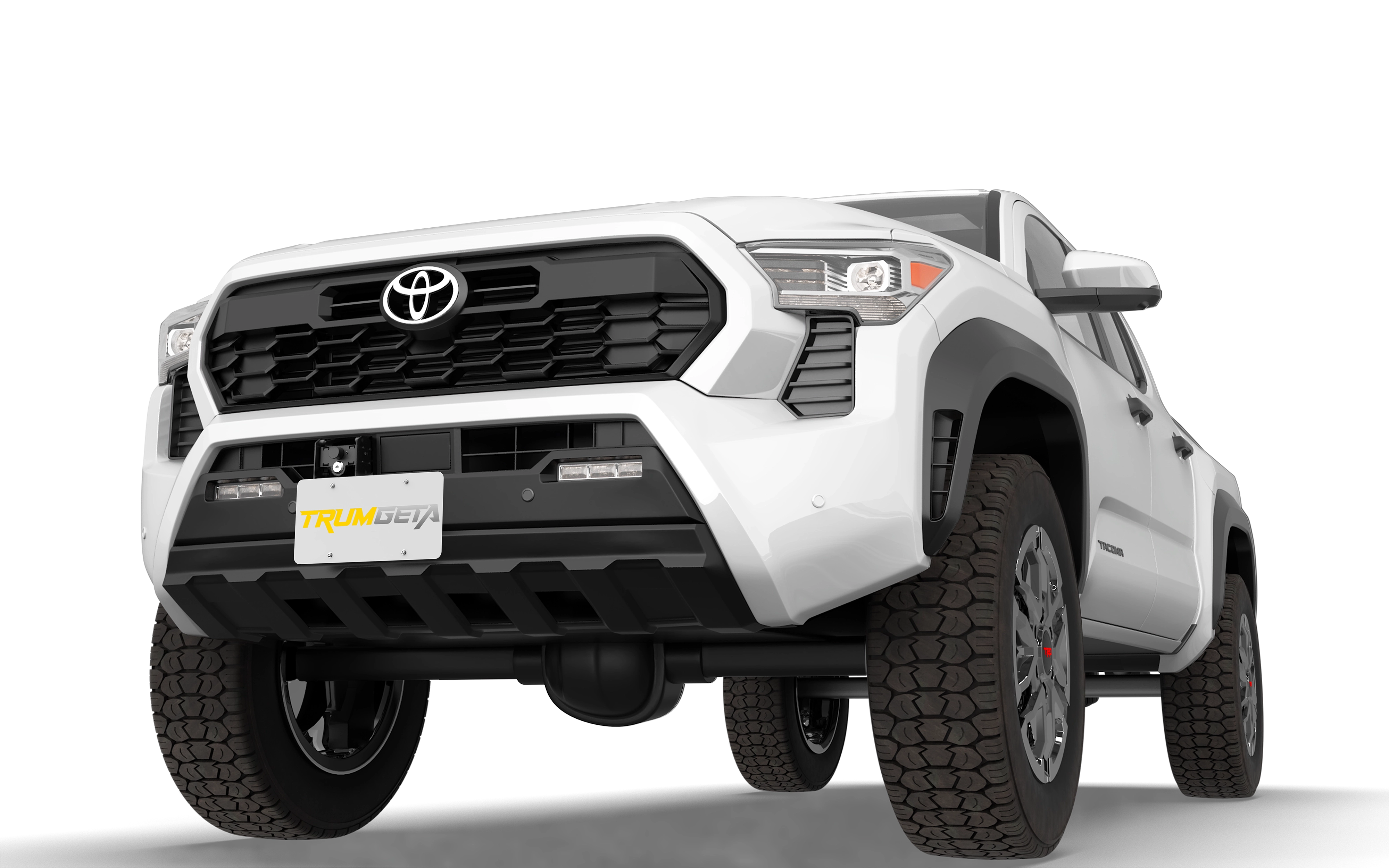 Trumgeta No-Drill Anti-Theft Front License Plate Mount for 2024-2026 Tacoma