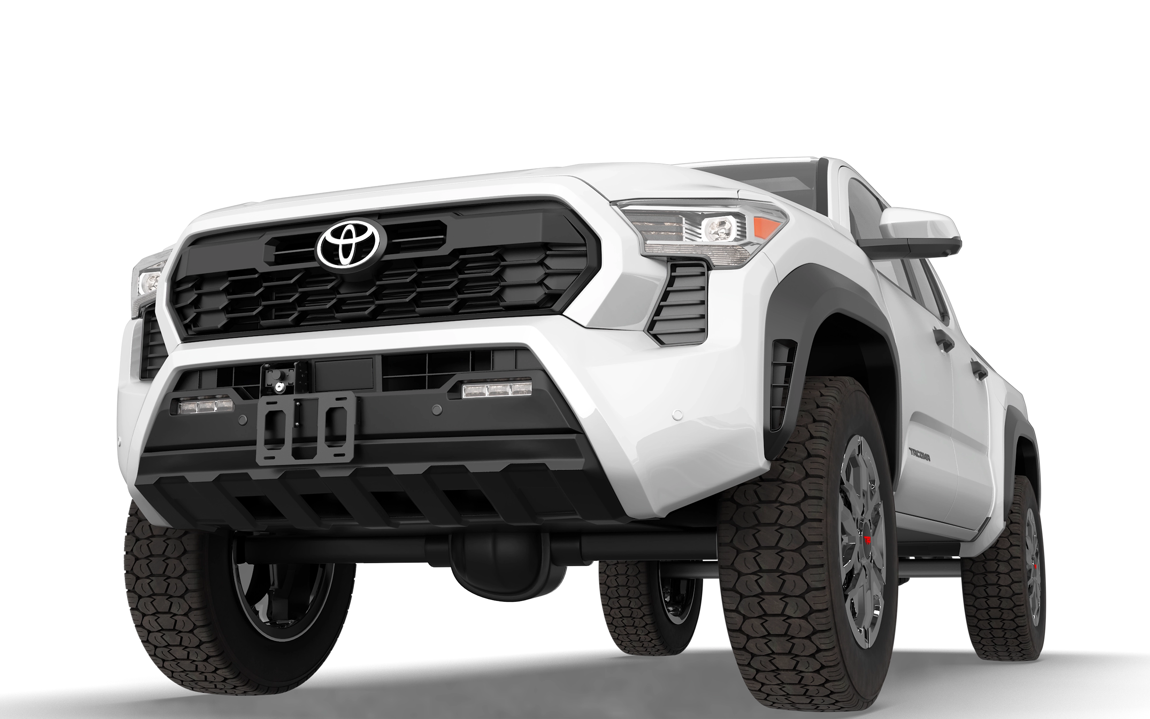 Trumgeta No-Drill Anti-Theft Front License Plate Mount for 2024-2026 Tacoma