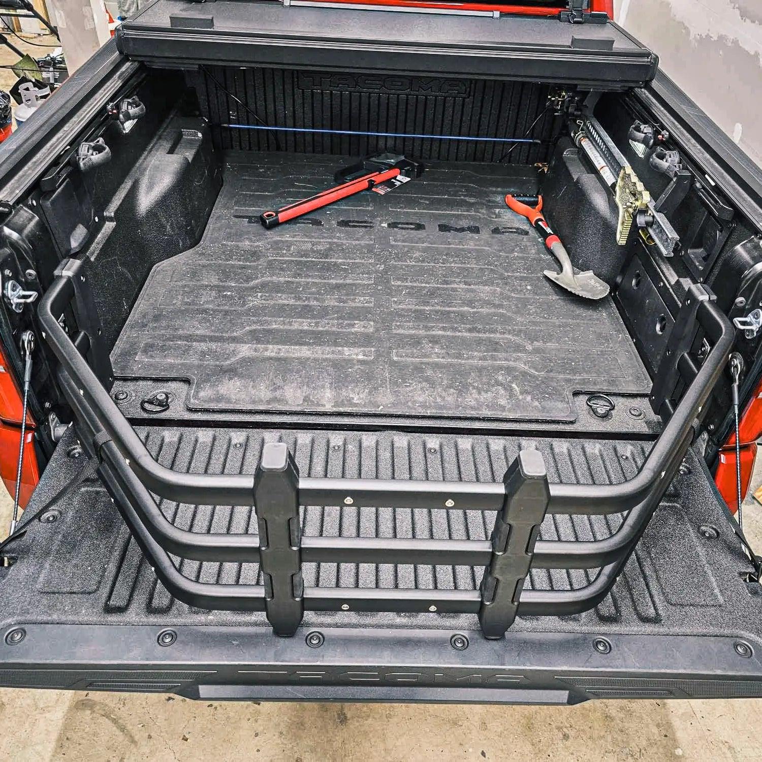 Toyota Tacoma Bed Extender (2005-2025) - Double Your Cargo Space for Camping, Bikes & Furniture - TRUMGETA