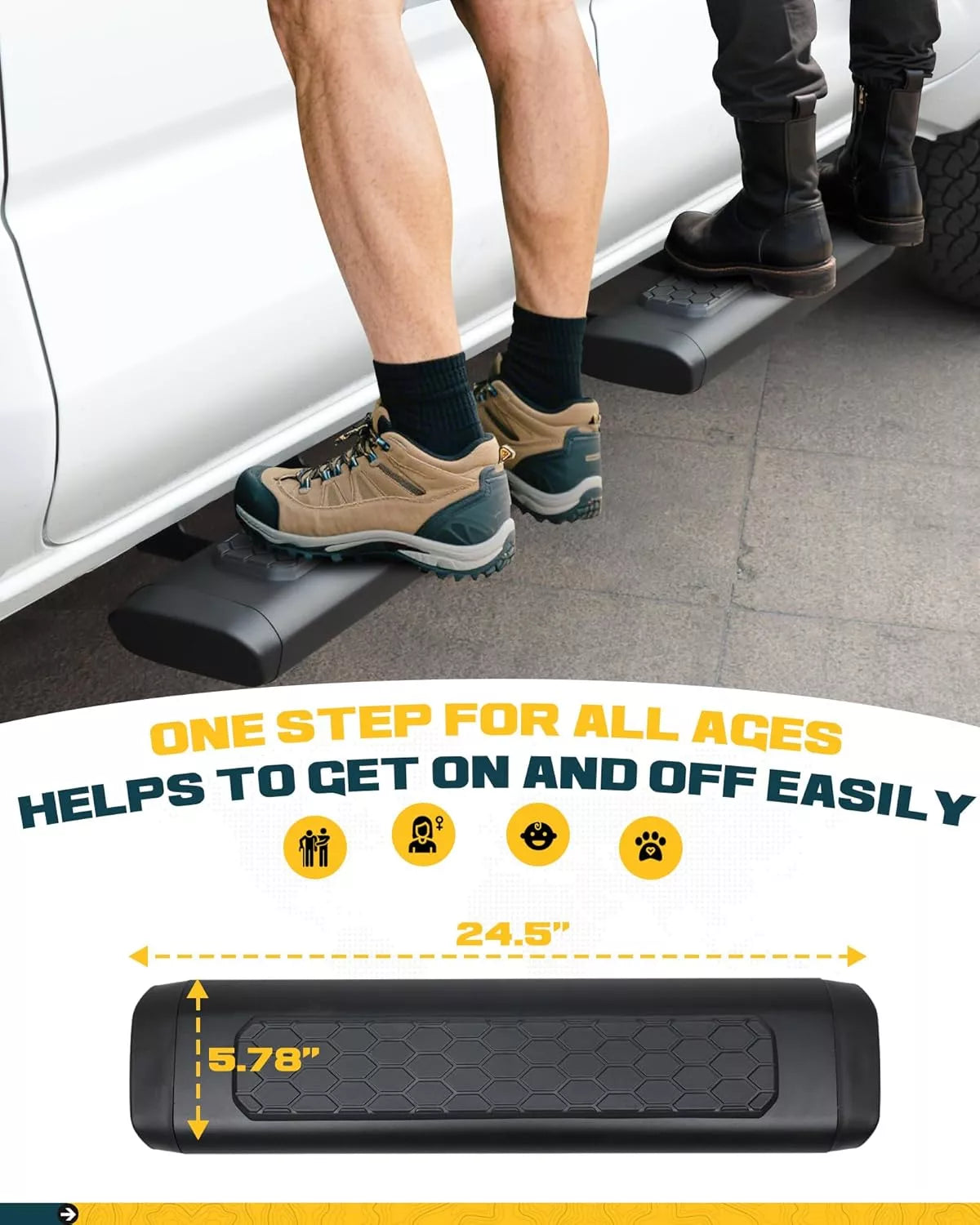 EZ Side Steps for Pickup Trucks Running Boards-14
