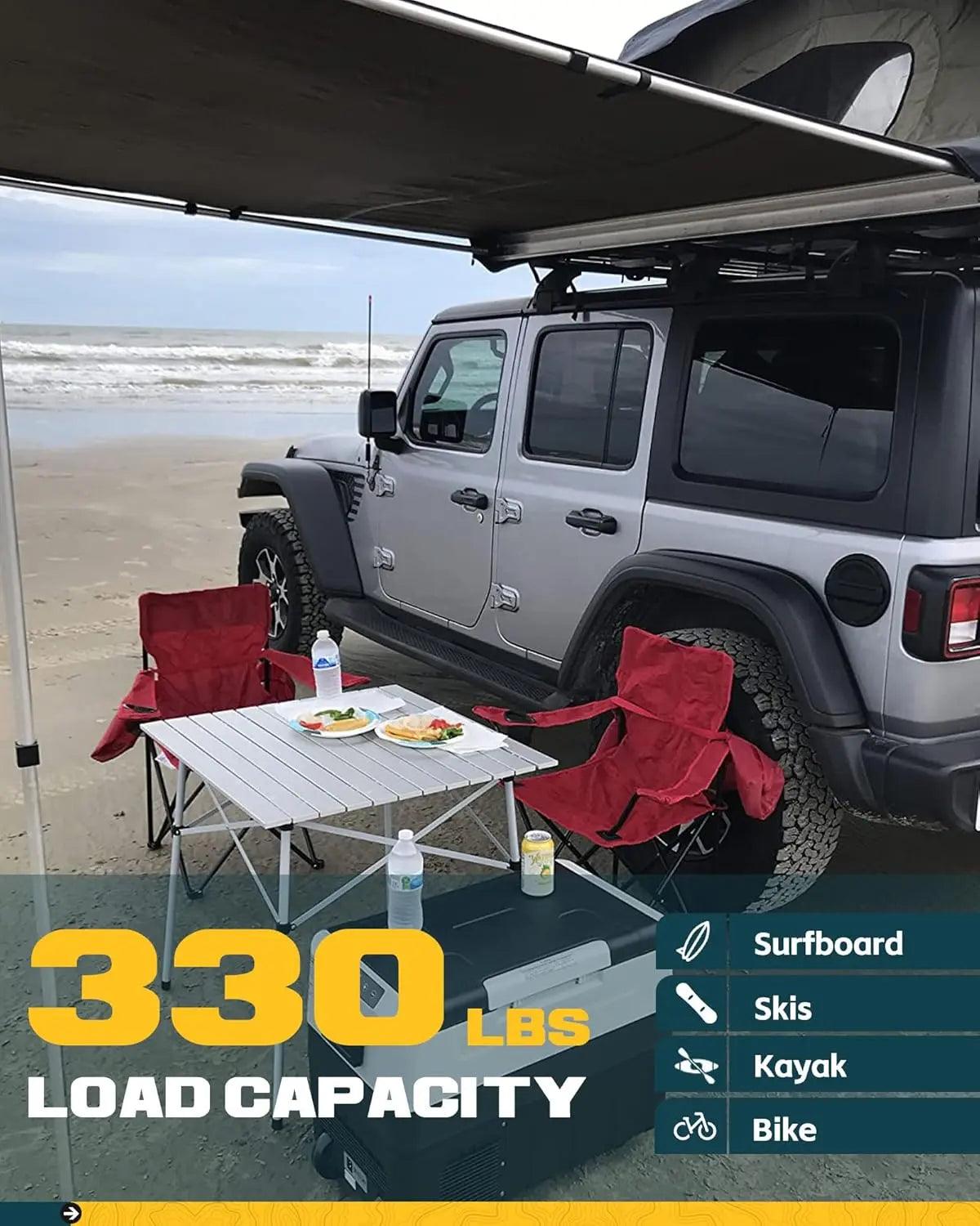 3X Cross Bars Set for Jeep Wrangler Gladiator-3