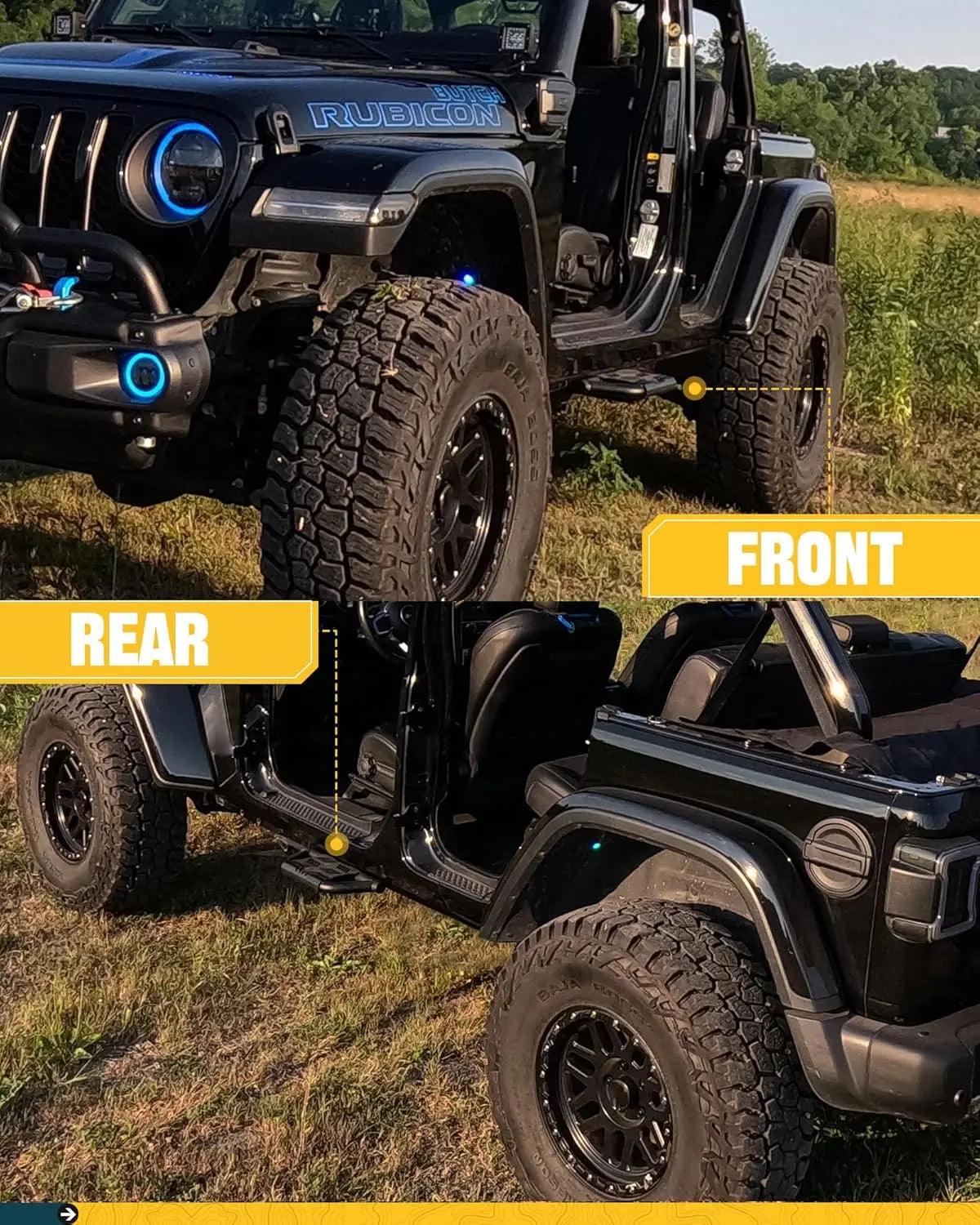 2X EZ Side Steps for 2018-2024 Jeep Wrangler JL-3