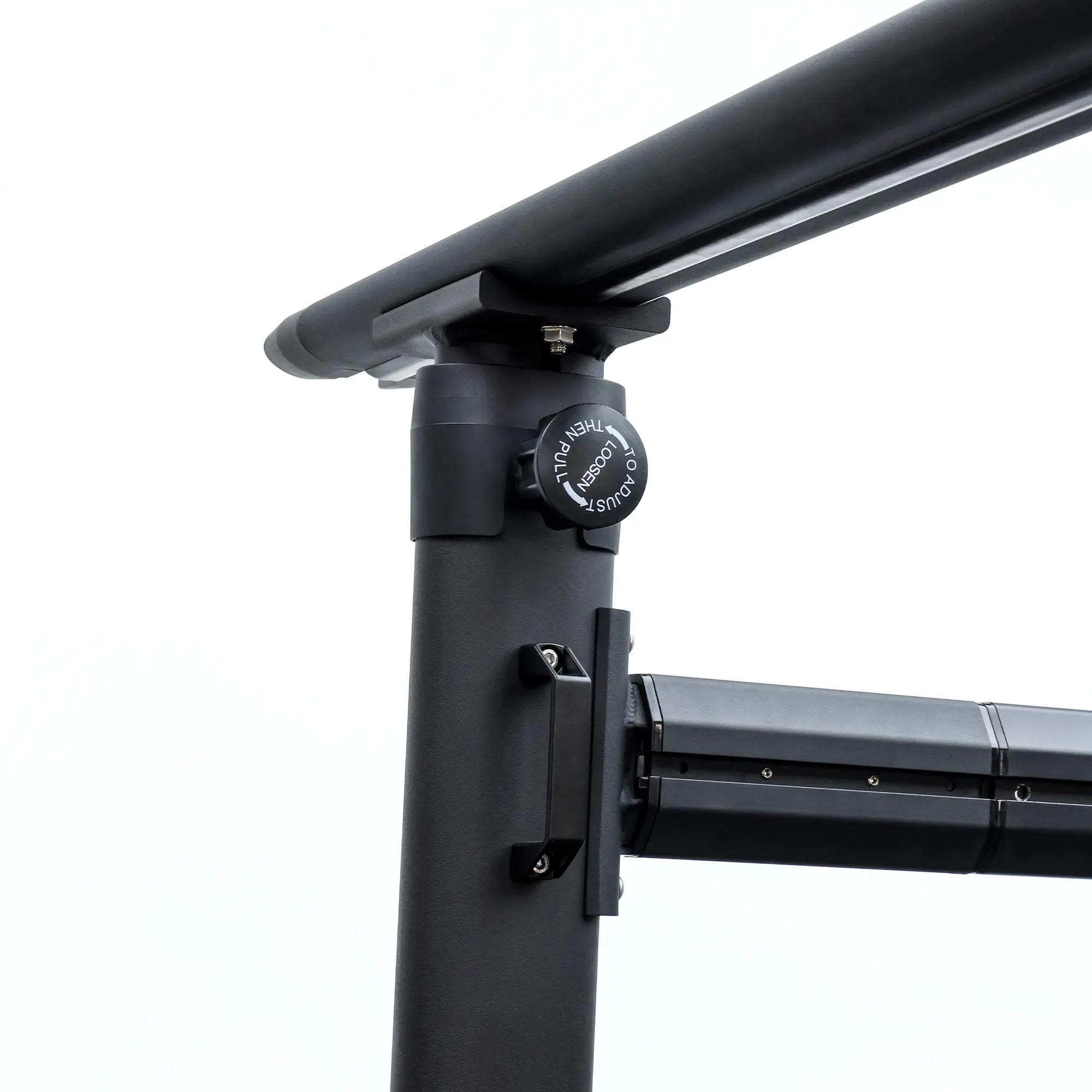 Truck Bed Rack Fit for F150,Silverado,Ram with Tonneau Cover, 800 LBS.Adjustable Ladder Rack, Heavy-Duty Pickup Rack Extendable Bed Rack with Side Bars-5