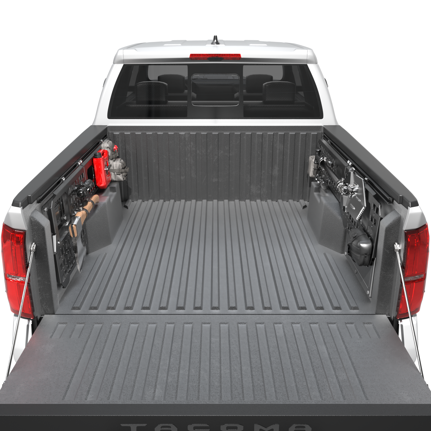 5FT Side Bed Molle Panel for Tacoma 2024-2025+ (2Pcs)-13