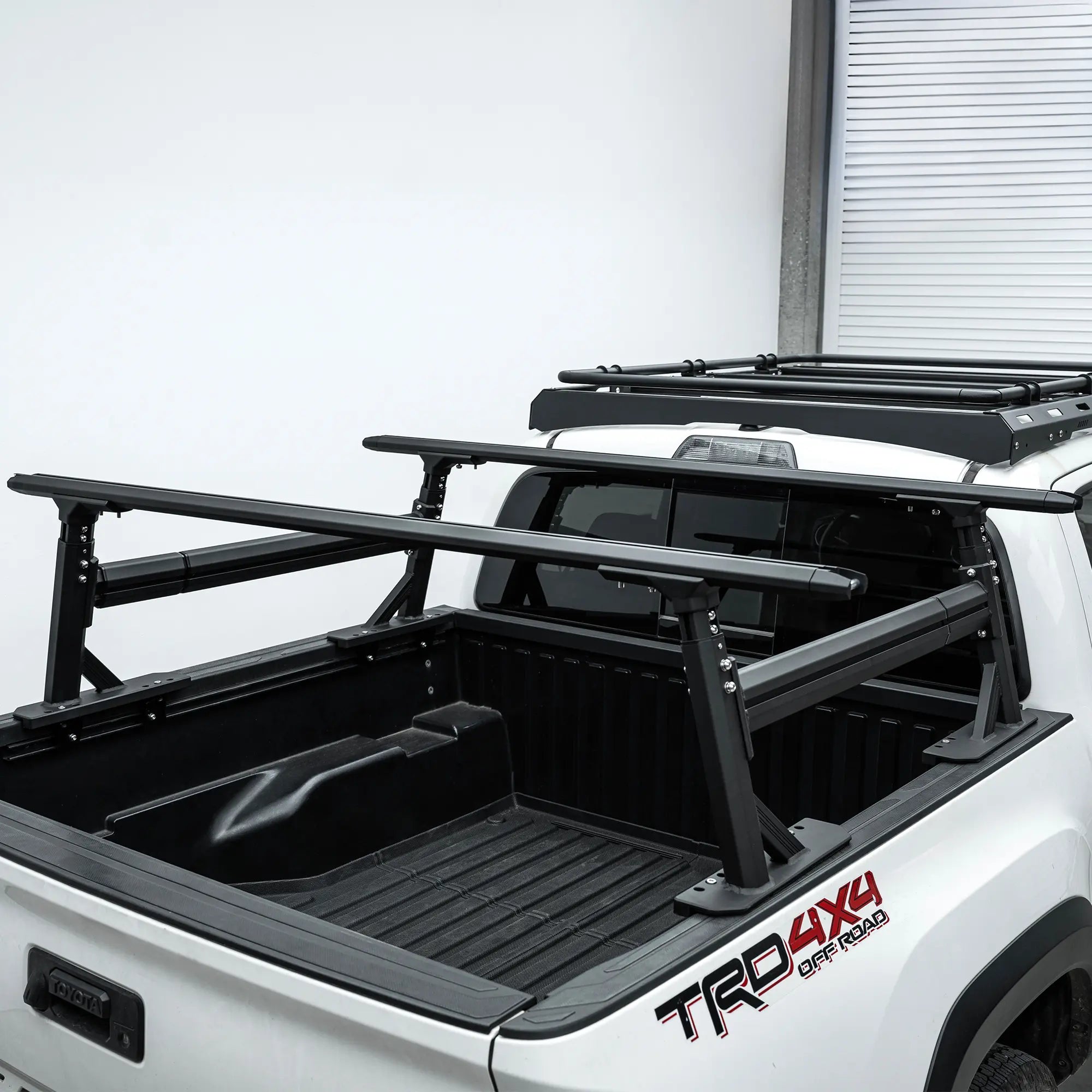 Heavy Duty 800LB Adjustable Bed Rack for Trucks with inner rails-1