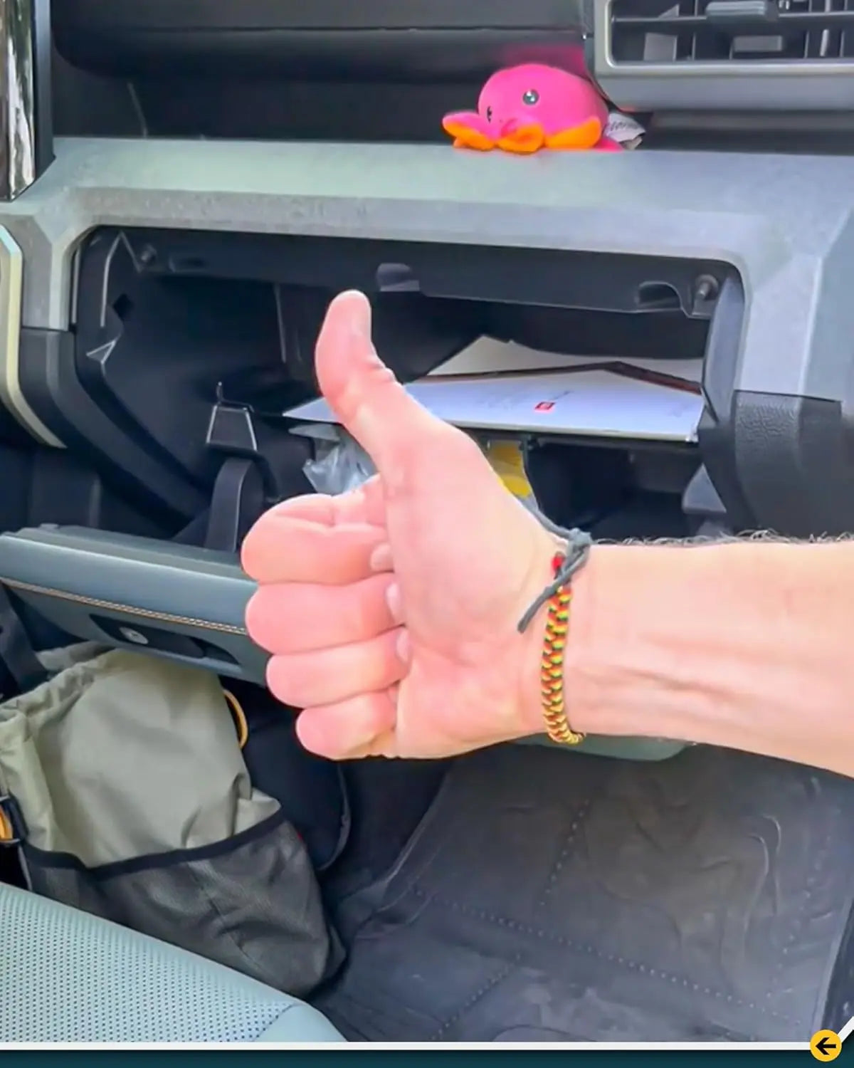 Glove Box Organizer Fit for 2024 2025 Toyota Tacoma-4