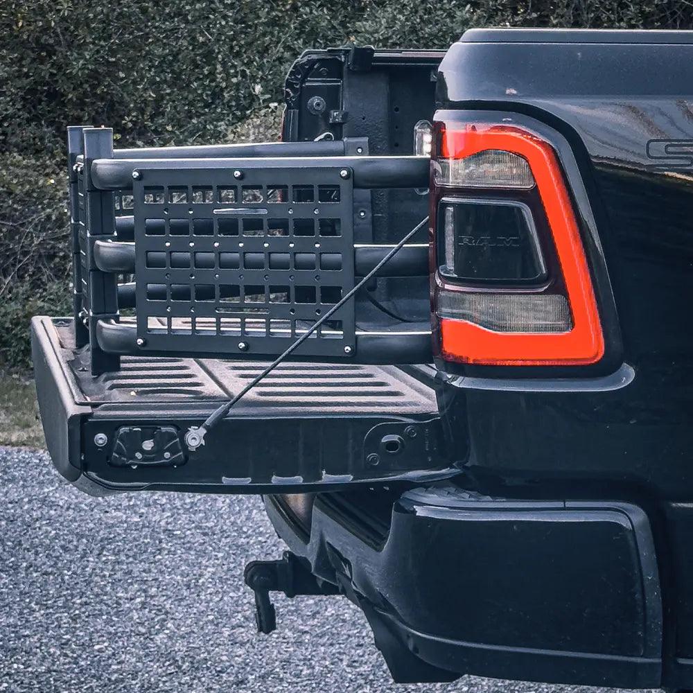 Ram Truck Bed Extender With Molle Panels for 2019-2025 Ram 1500 Quad Cab/Crew Cab for Lumber, Tools & Adventure-13