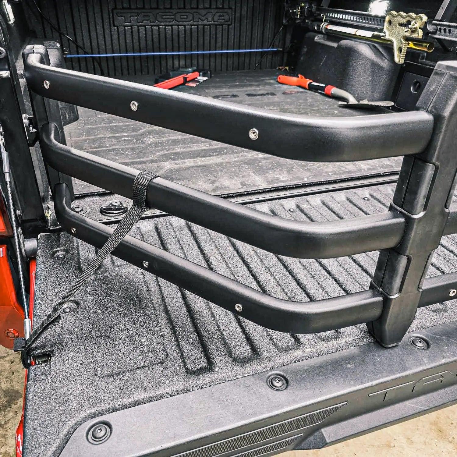 Toyota Tacoma Bed Extender (2005-2025) - Double Your Cargo Space for Camping, Bikes & Furniture - TRUMGETA