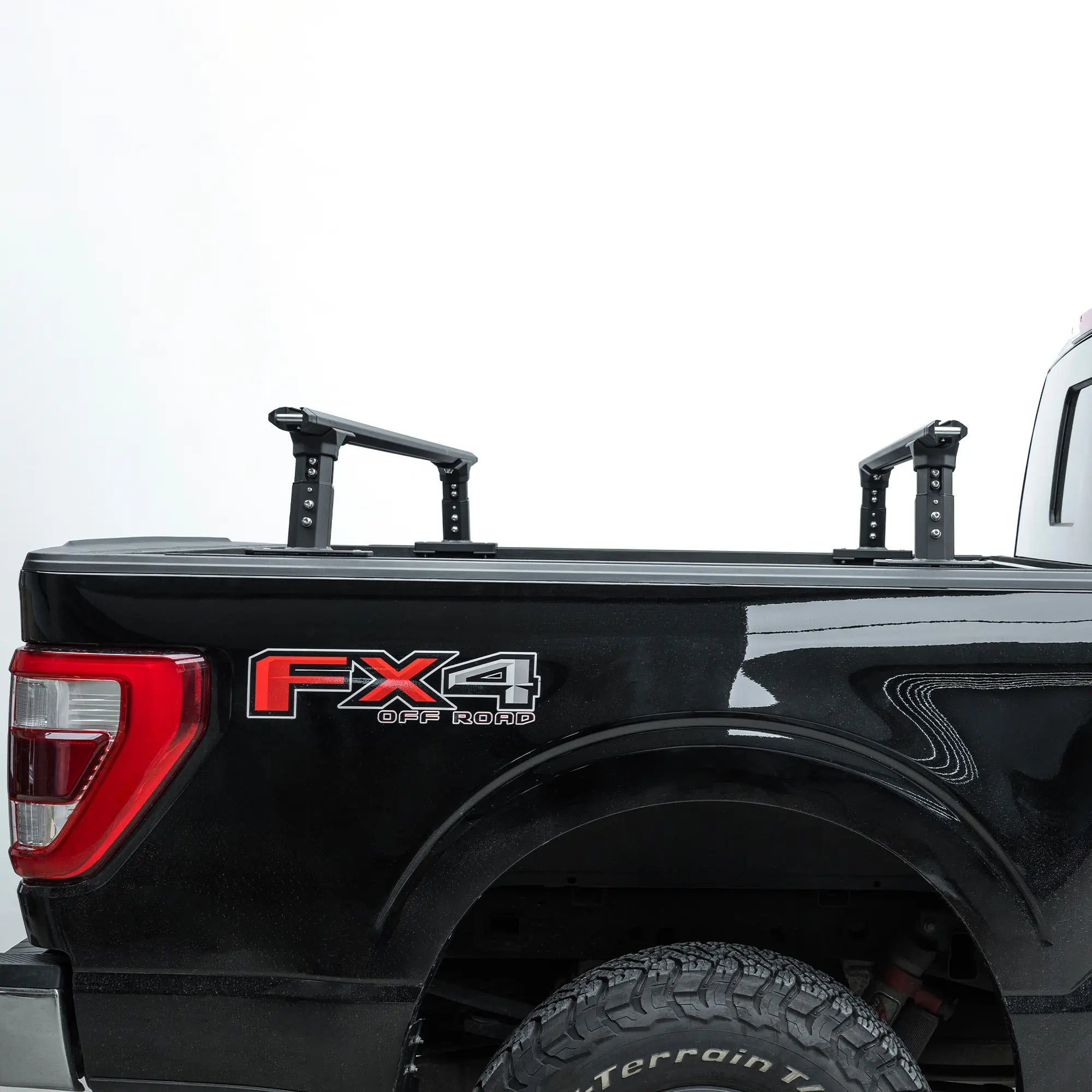 Low-profile Heavy Duty 800LB Adjustable Bed Rack for Trucks -2