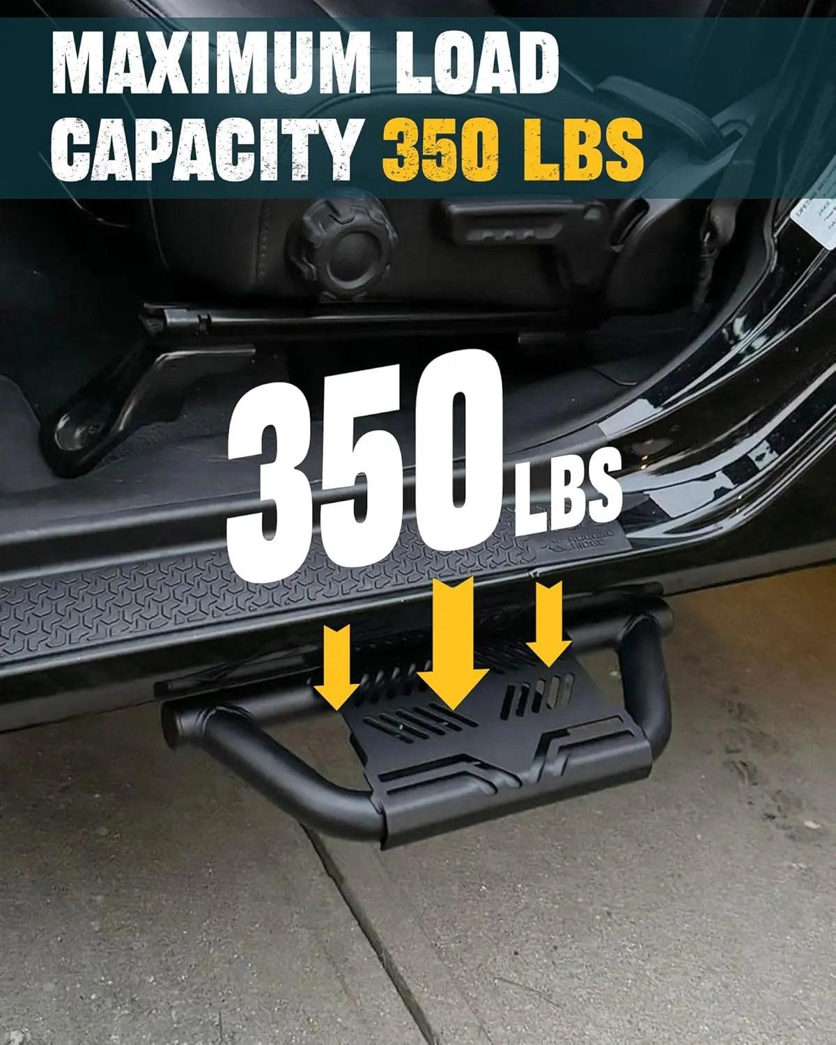2X EZ Side Steps for 2018-2024 Jeep Wrangler JL-4