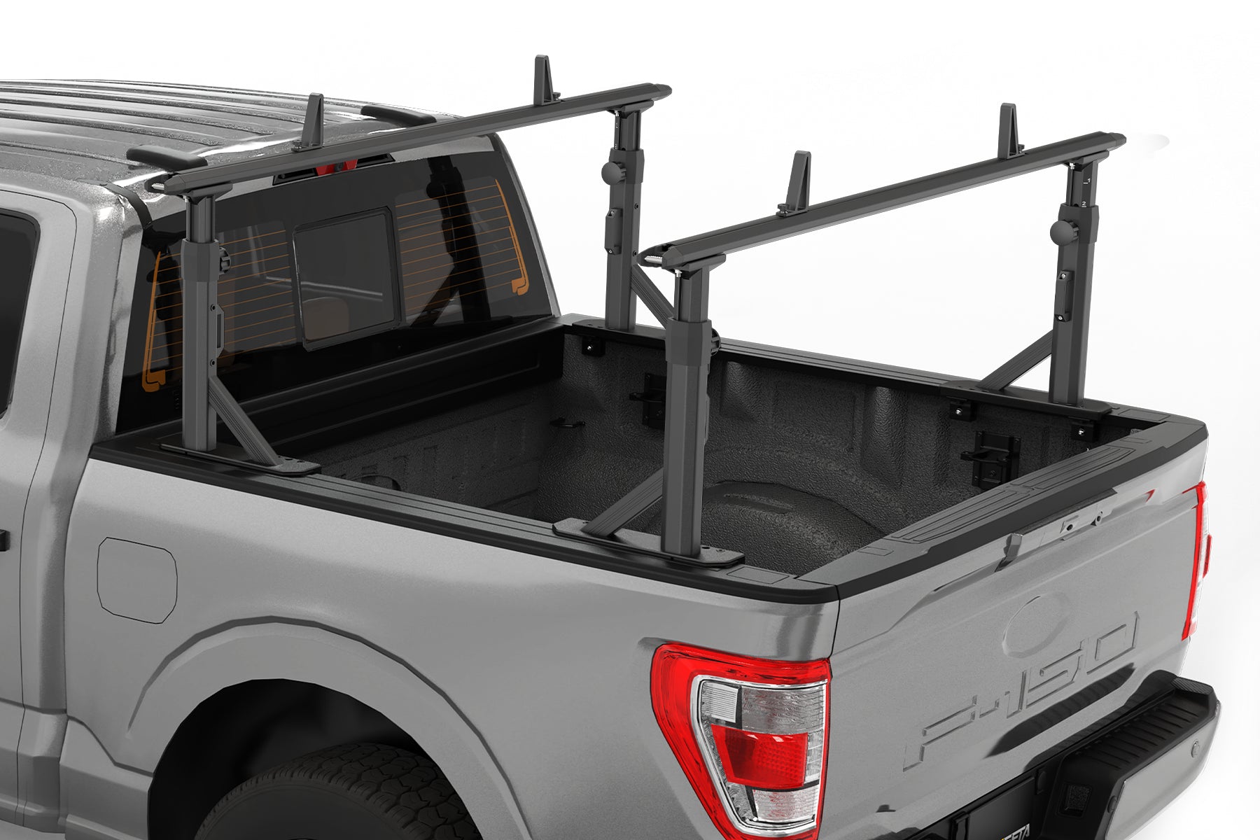 TRUMGETA Adjustable Ladder Racks for Mid/Full-Size Pickup Trucks