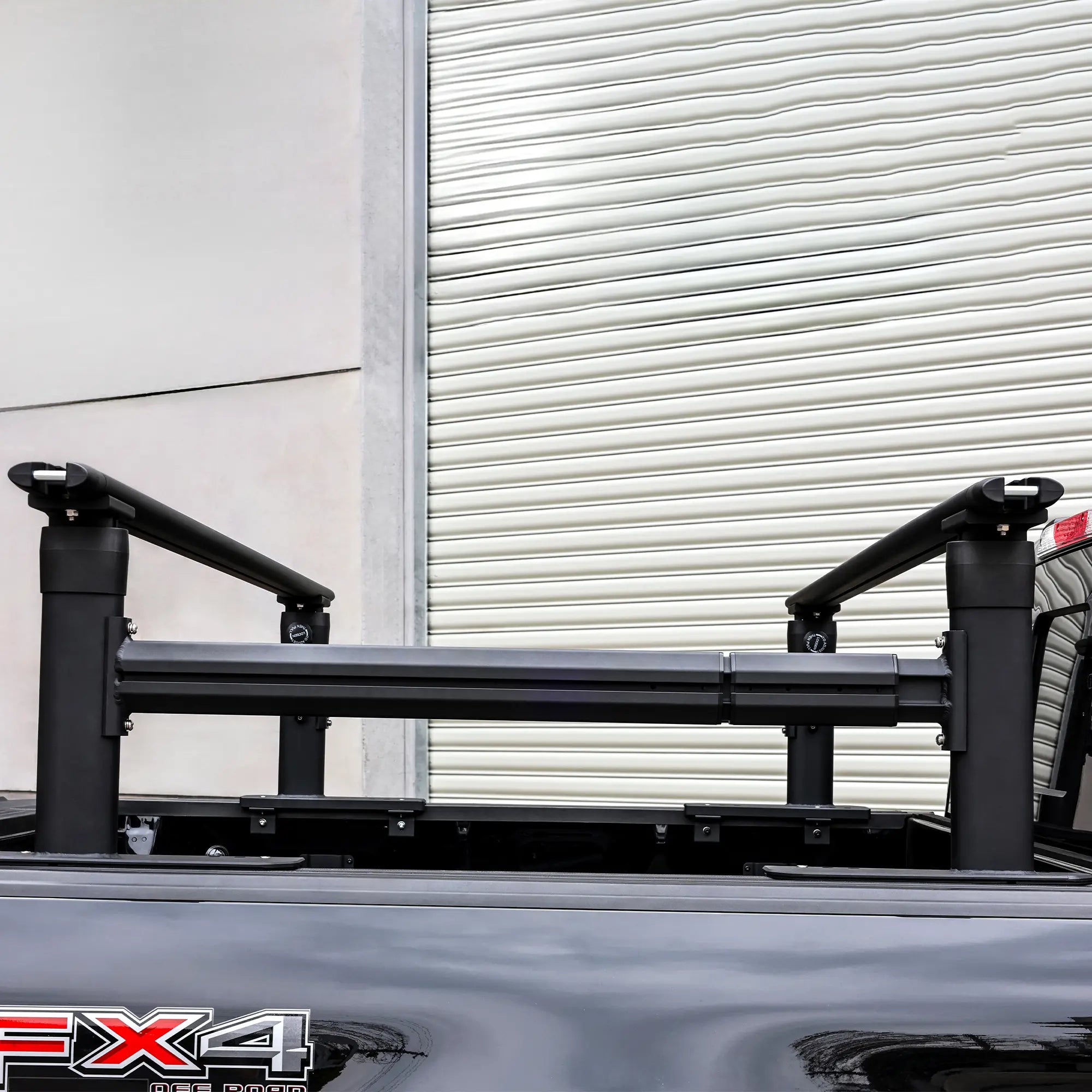 Universal Adjustable Truck Bed Rack for Full Size Trucks 600 LBS with Side Bars