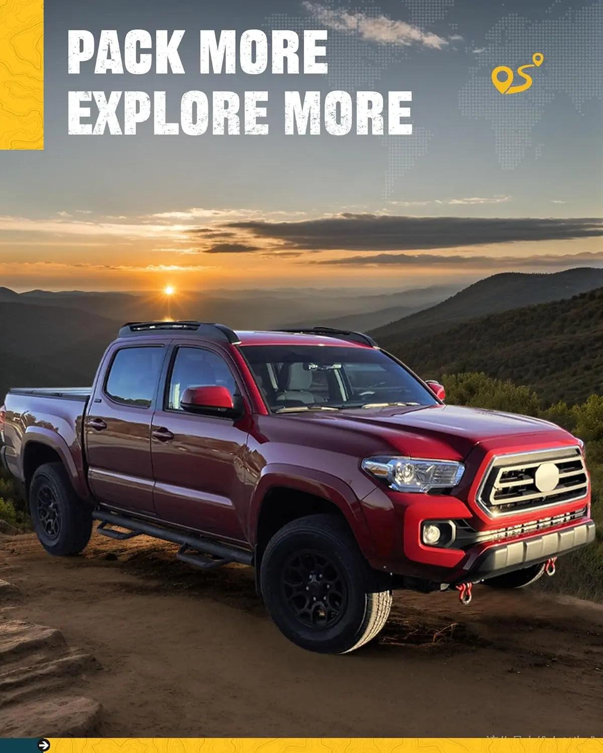 Roof Rack Cross Bars Kit for Toyota Tacoma Double Cab-5