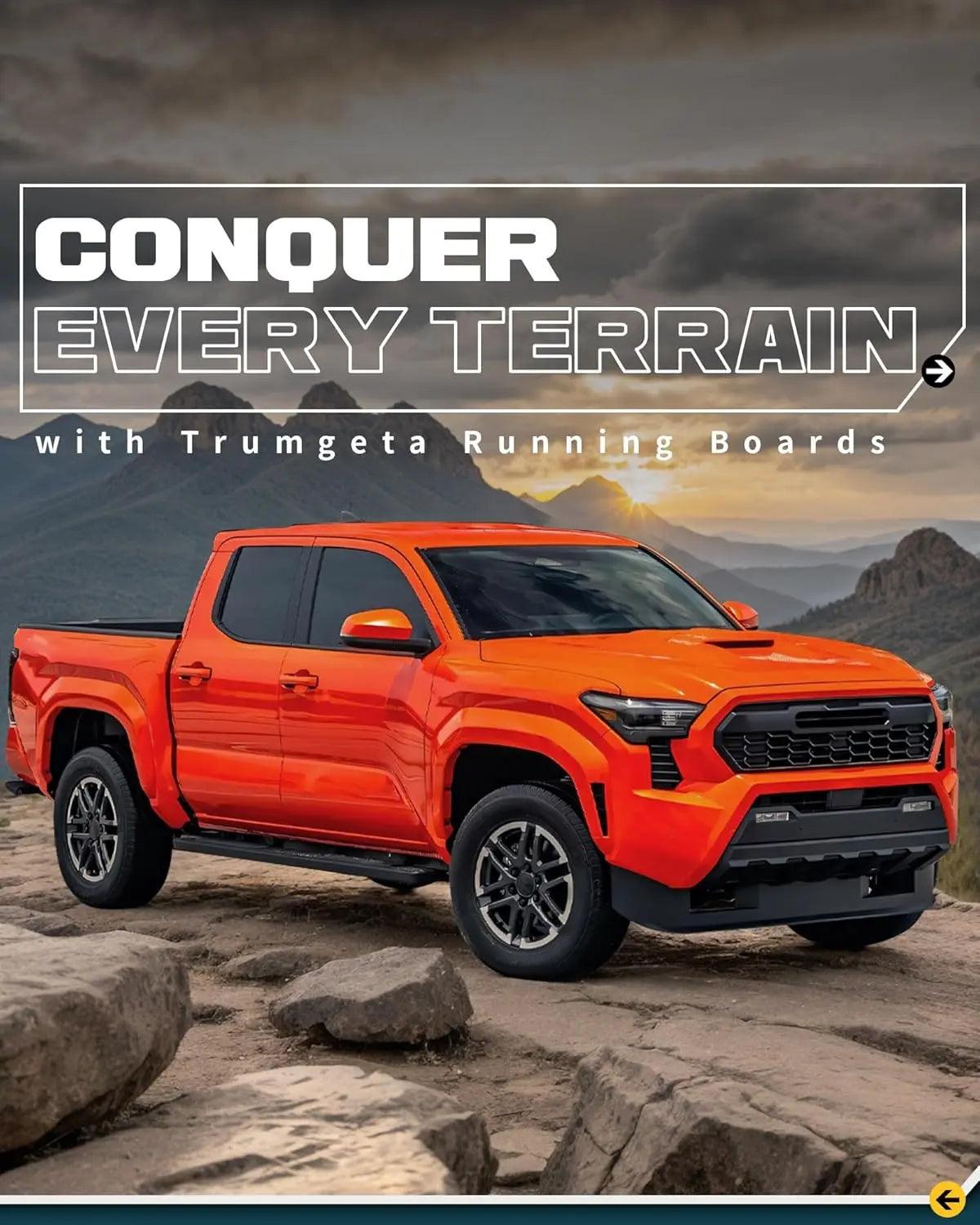 5.5" Running Boards for 2024 2025 Toyota Tacoma Double Cab-5