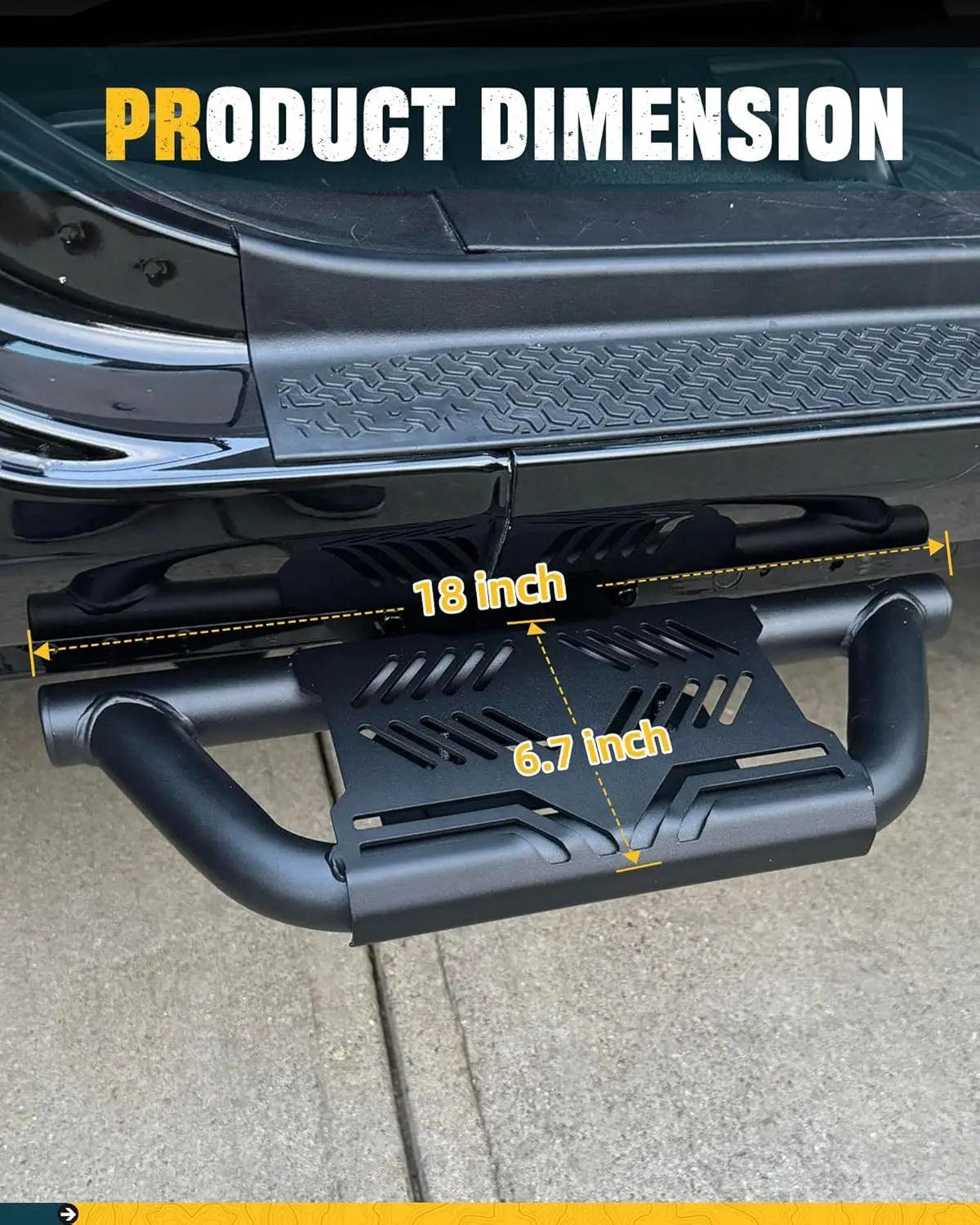 2X EZ Side Steps for 2007-2018 Jeep Wrangler JK-5