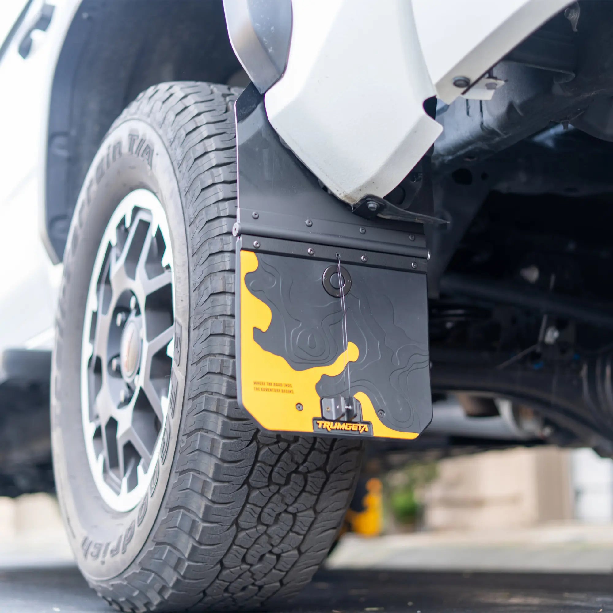 Toyota Tacoma Mud Flaps: Your Trusty Shield for Every Drive (2016 - 2023 Models)-3