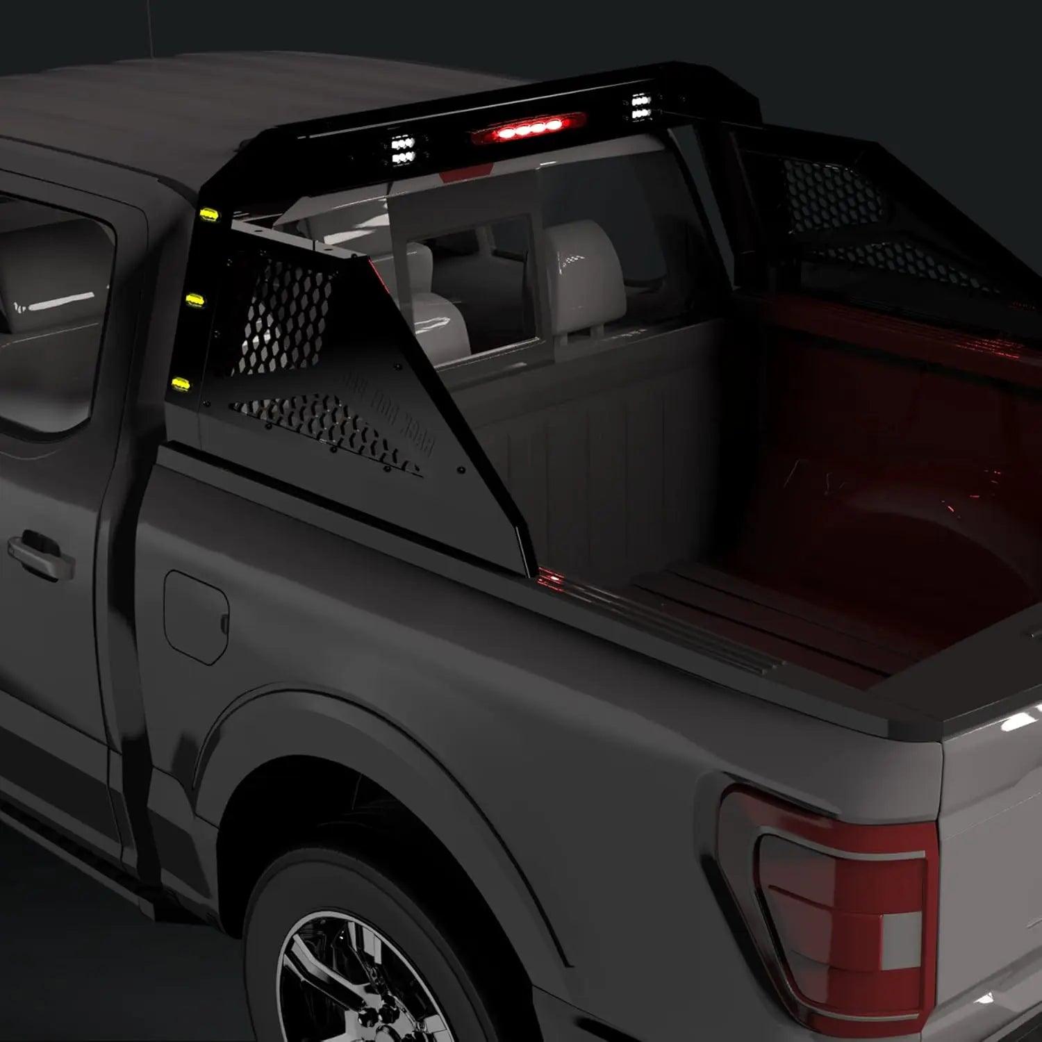 Adjustable Truck Bed Roll Bar Chase Rack-5