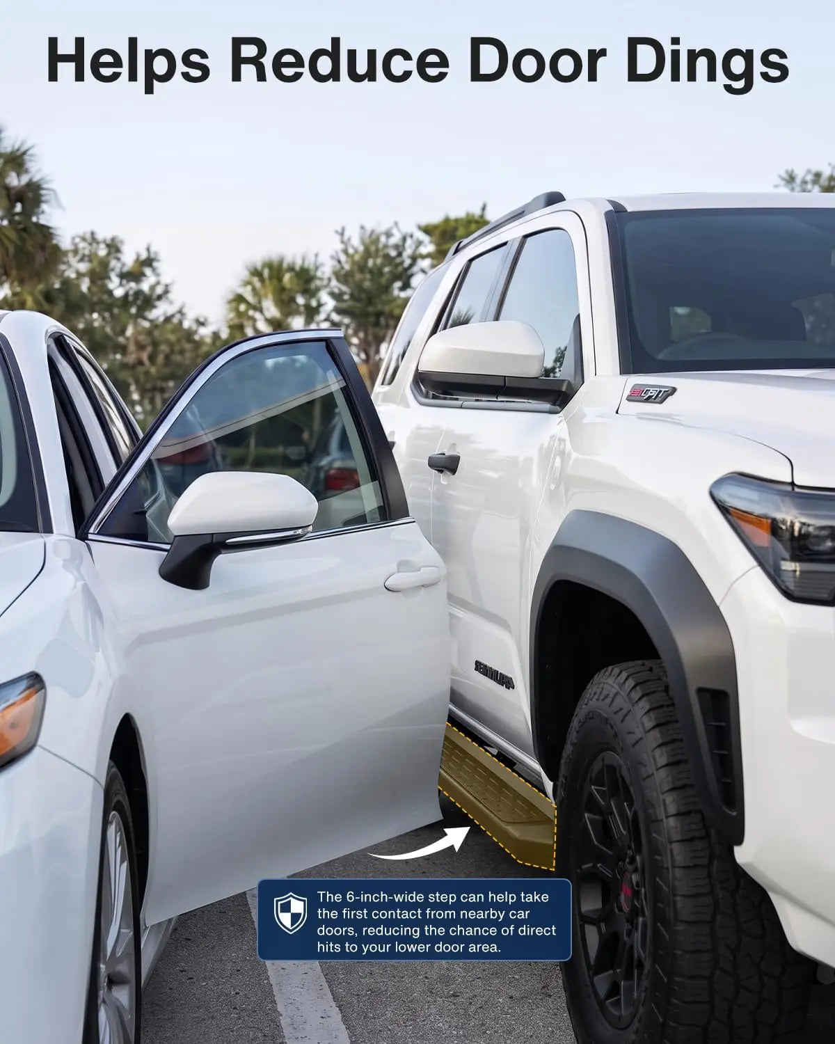 Trumgeta 6" Running Boards Side Steps for 2025-2026 Toyota 4Runner (6th Gen)