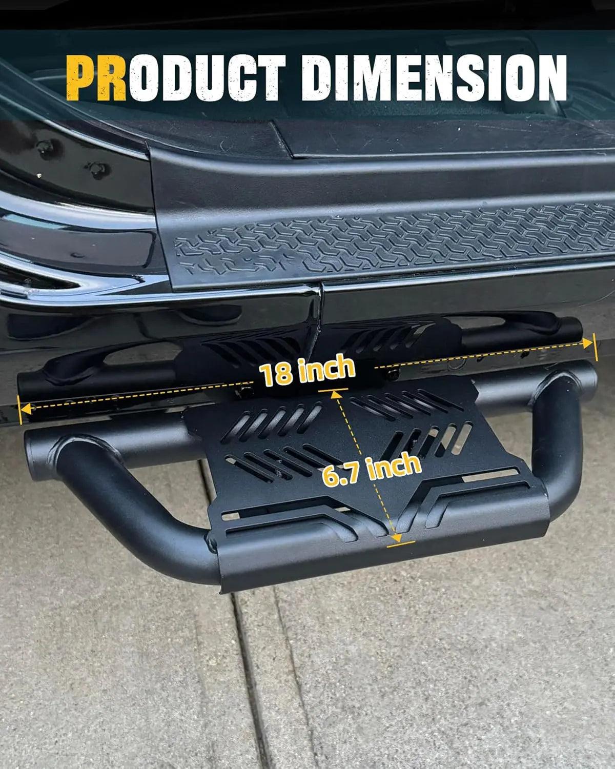 2X EZ Side Steps for 2018-2024 Jeep Wrangler JL-6
