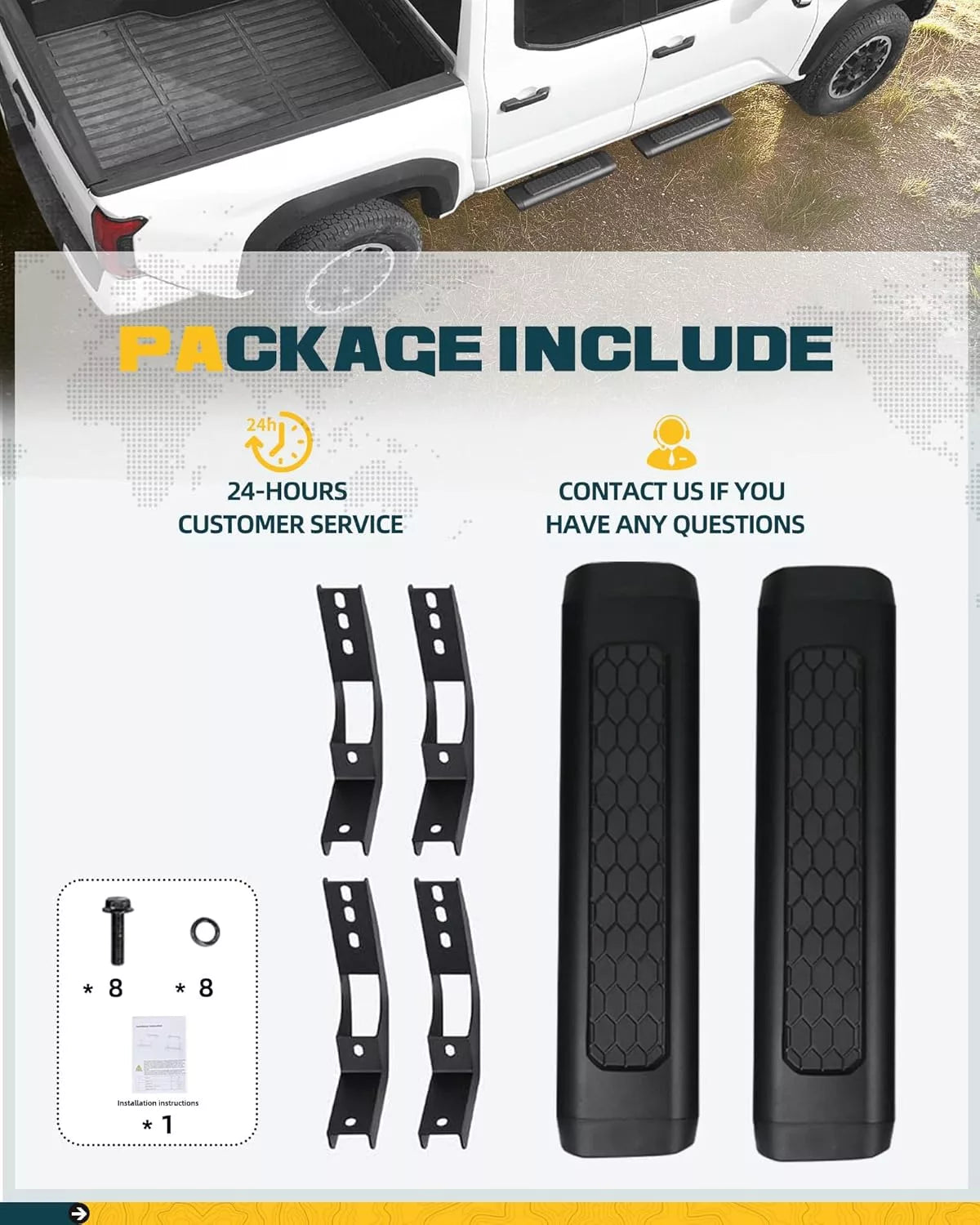 EZ Side Steps for Pickup Trucks Running Boards-17