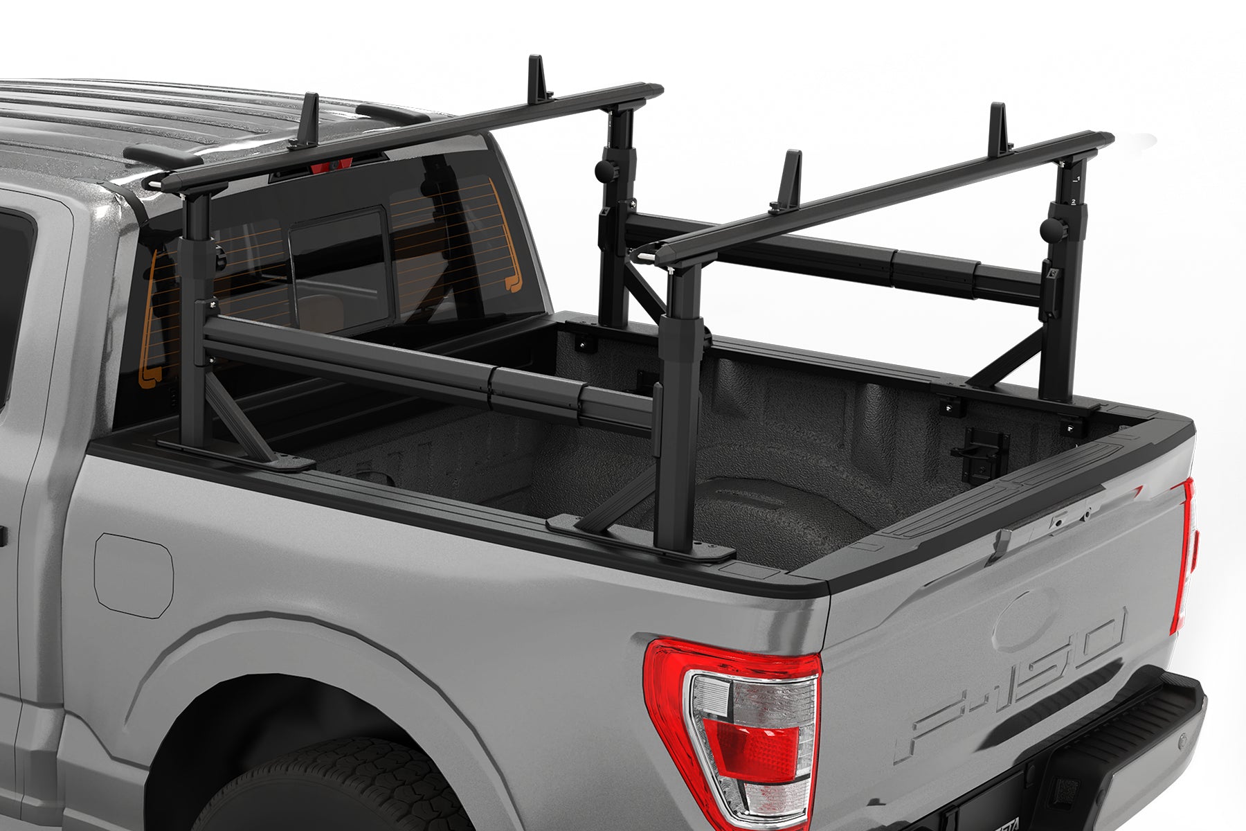 TRUMGETA Adjustable Ladder Racks for Mid/Full-Size Pickup Trucks