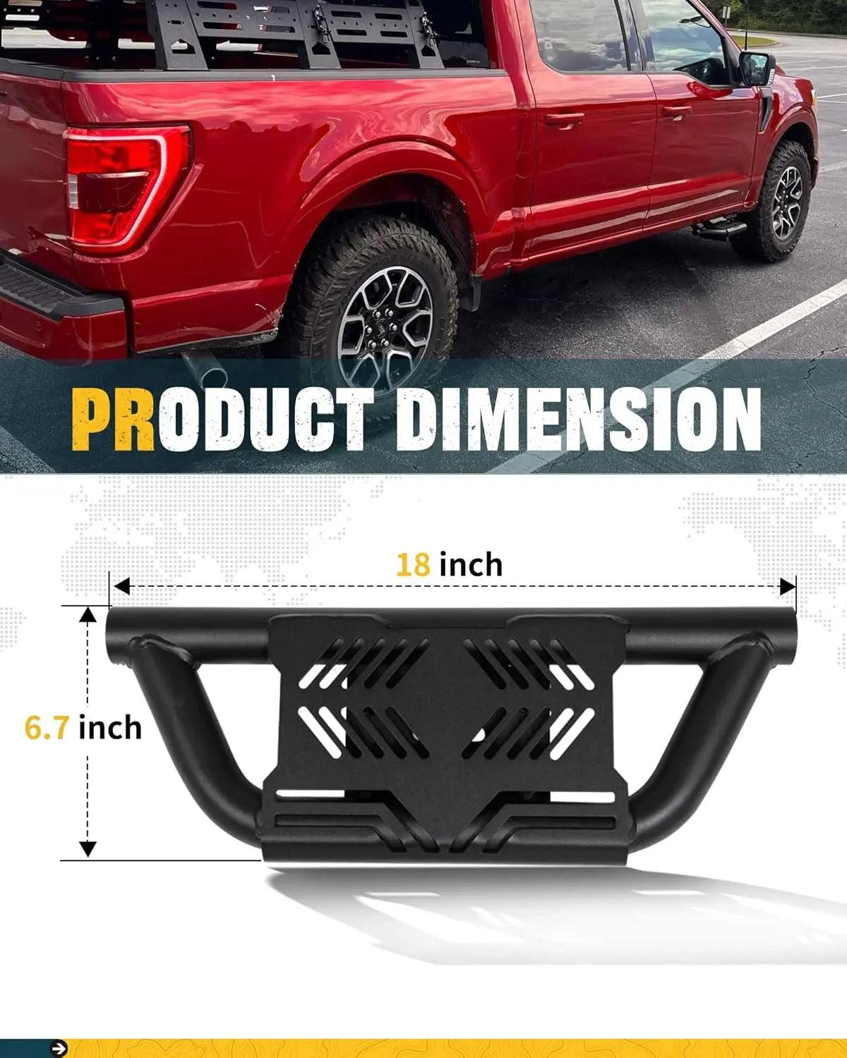 2PCS EZ Side Steps for 2015-2024 Ford F Series-7