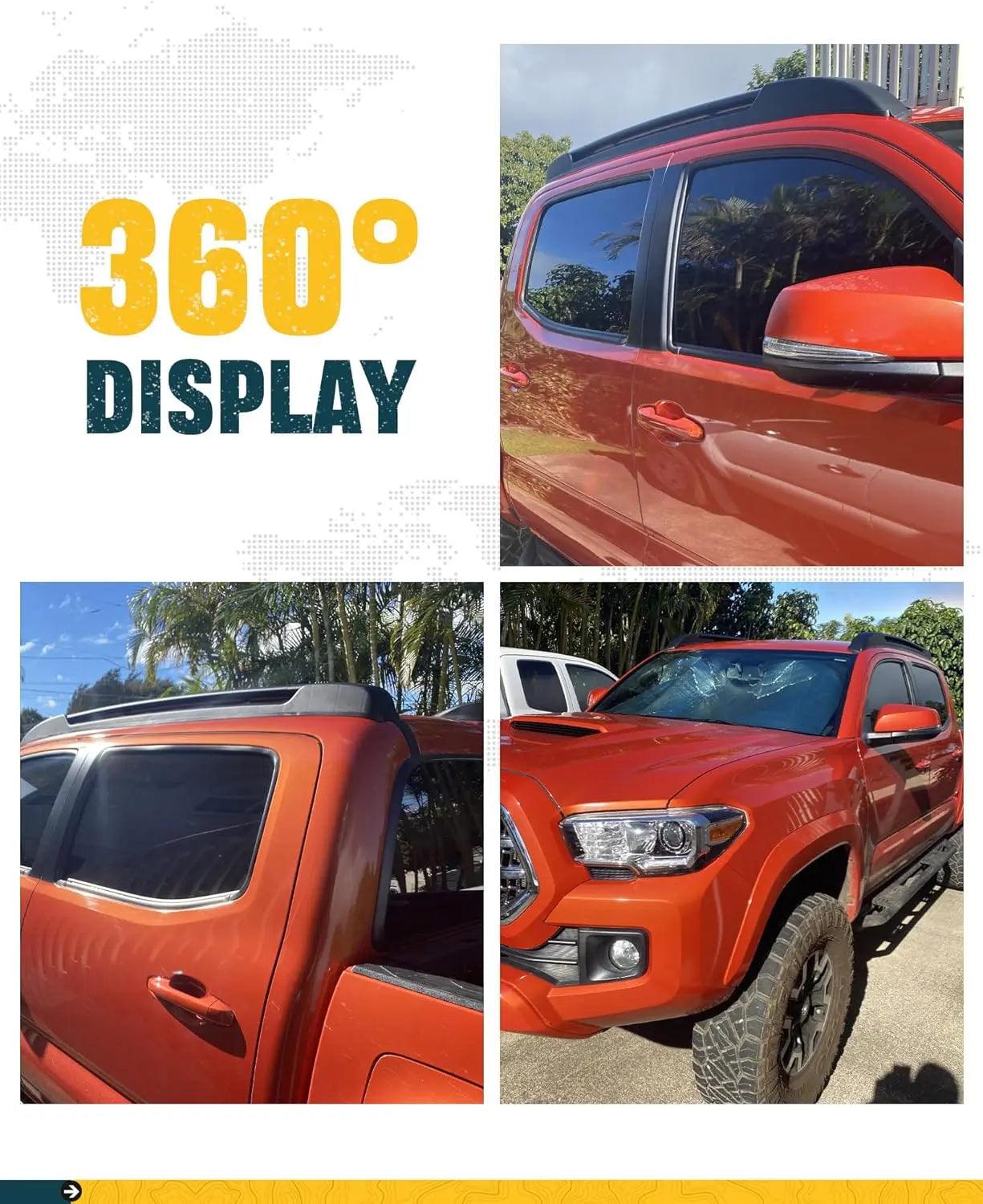 Roof Rack Cross Bars Kit for Toyota Tacoma Double Cab-7