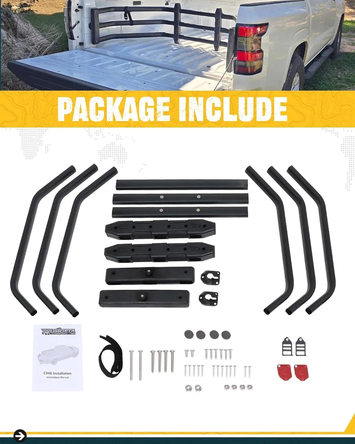 Truck Bed Extender for Chevy Silverado 1500 2500 3500 2019-2025-7