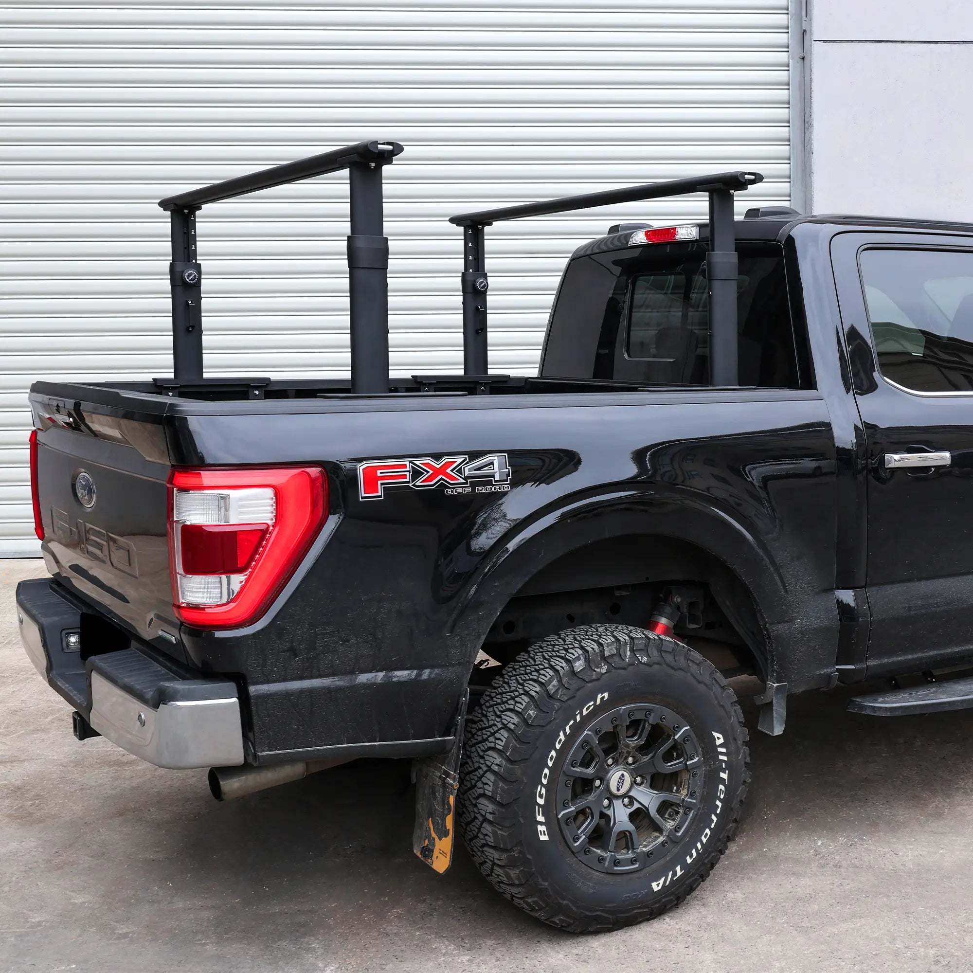 TRUMGETA Adjustable Truck Bed Rack for Mid/Full-Size Pickups-1