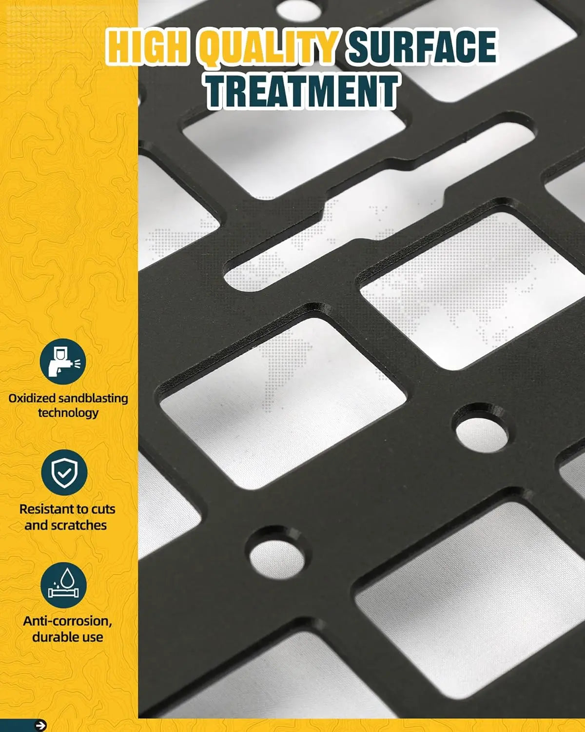 Heavy-Duty Side Bed MOLLE Panel Fit for 2022+ Ford Maverick-8