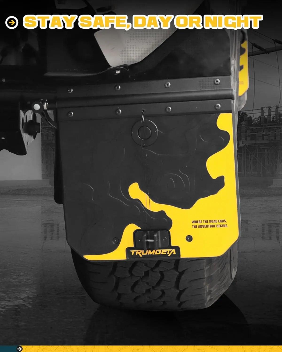 4PCS Upgraded Truck Mud Flaps for Toyota Tundra 2022-2025-8