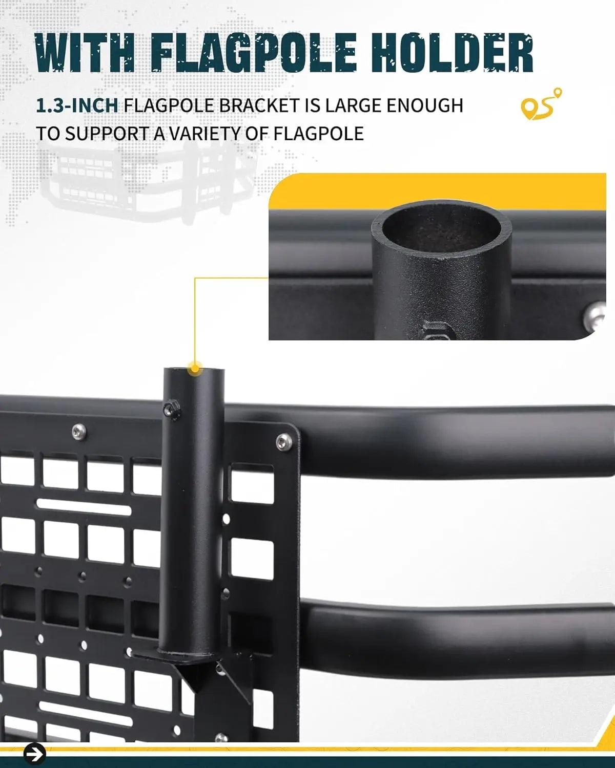 Truck Bed Extender for Toyota Tundra 2007-2025 Tailgate Extender-17