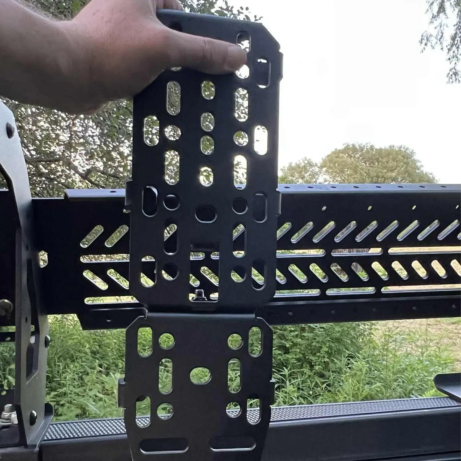 Truck Bed Rail Side Mount Holder for Toyota Tacoma 2024 2025-6