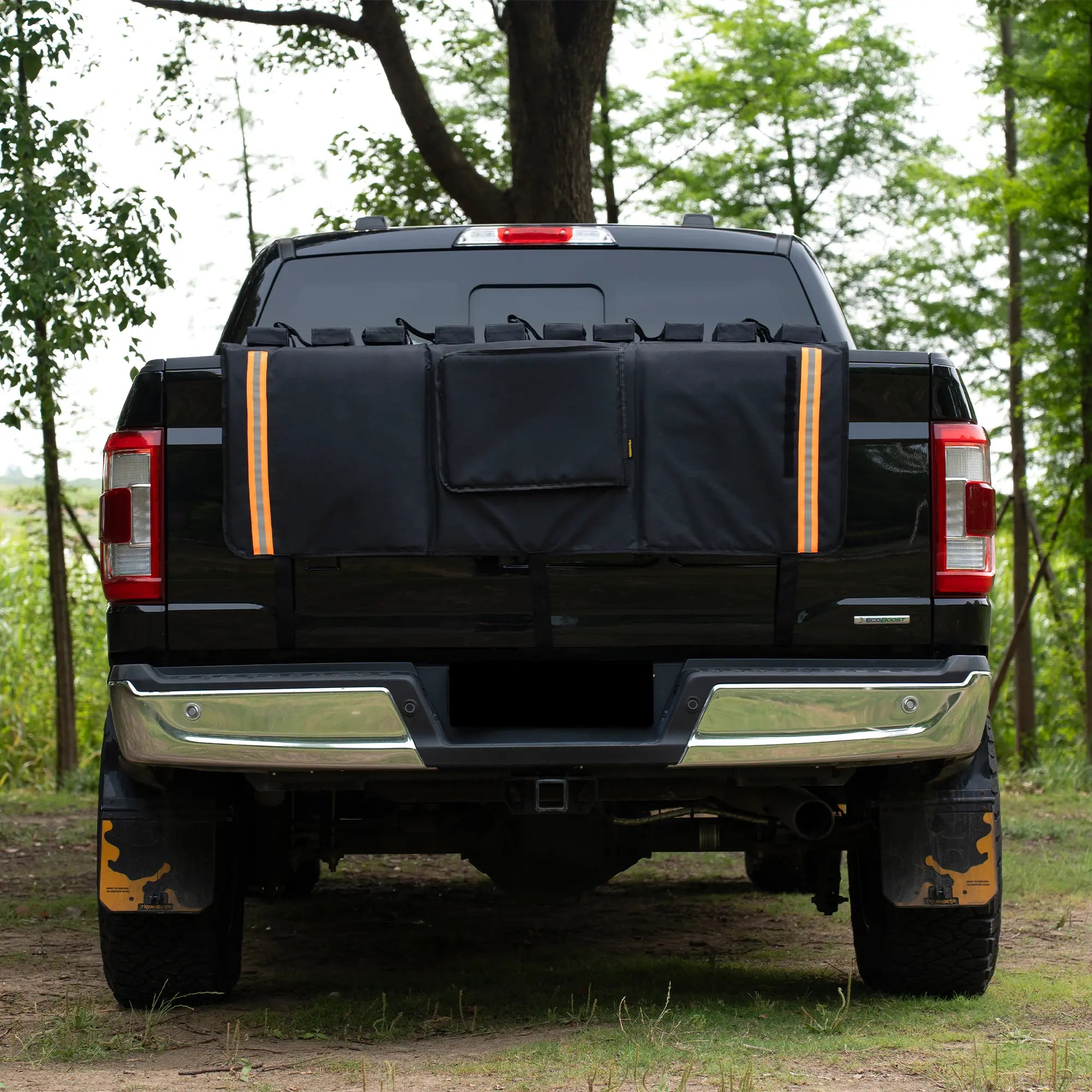 TRUMGETA Tailgate Bike Pad - 5-Bike Capacity for Mid-Size Trucks | Mountain Bike Transport Essential-1