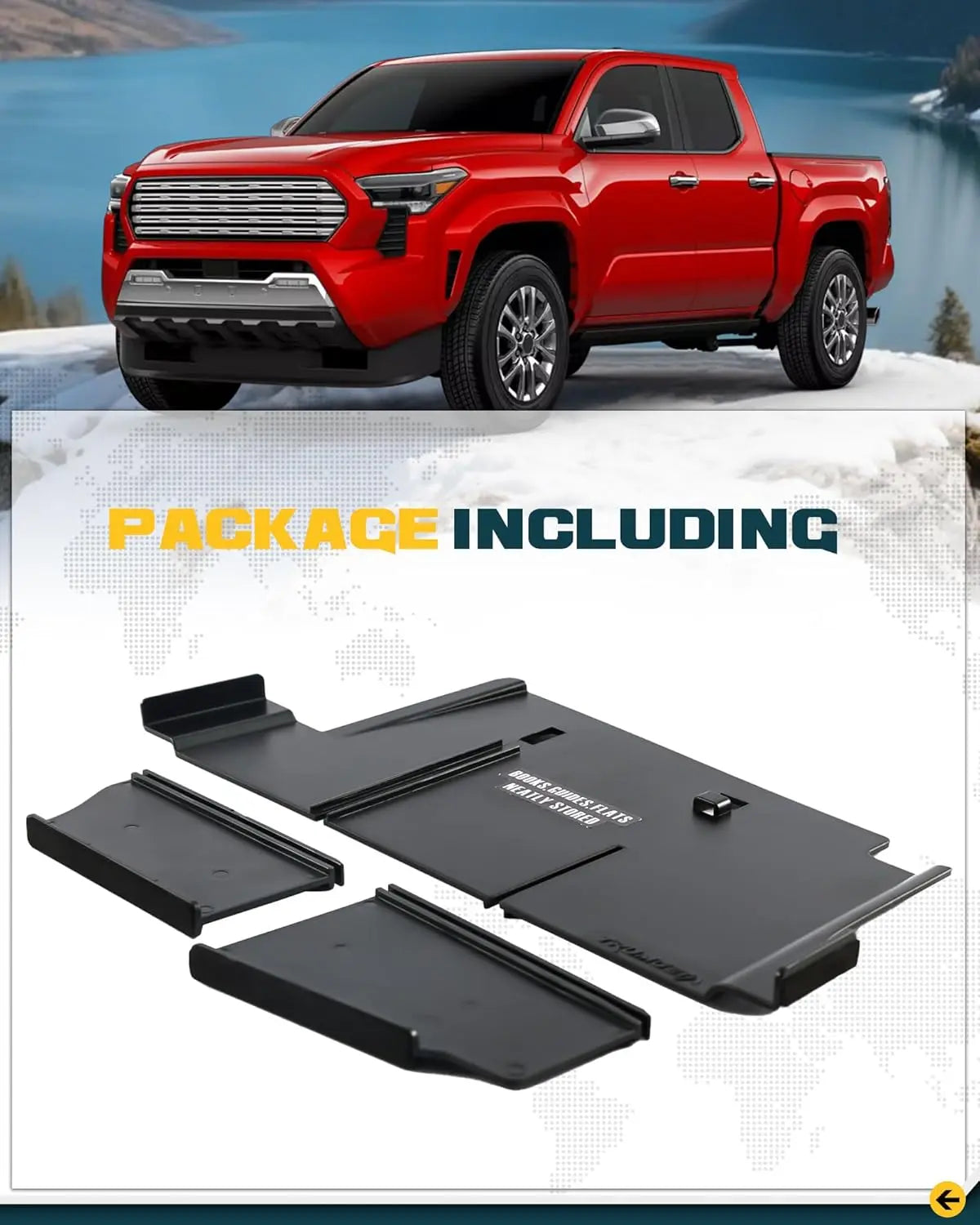 Glove Box Organizer Fit for 2024 2025 Toyota Tacoma-9