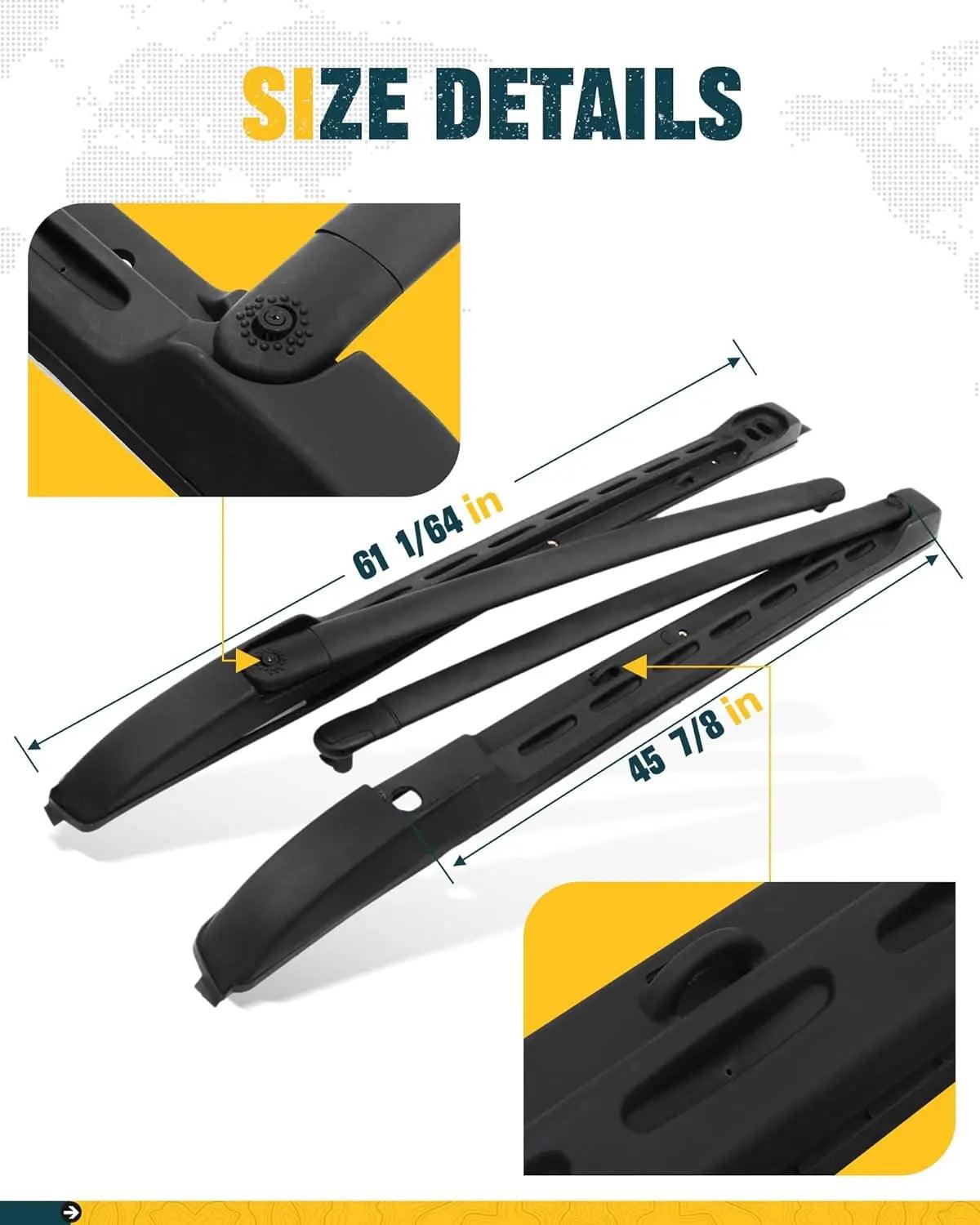 Roof Rack Cross Bars Kit for Toyota Tacoma Double Cab-9